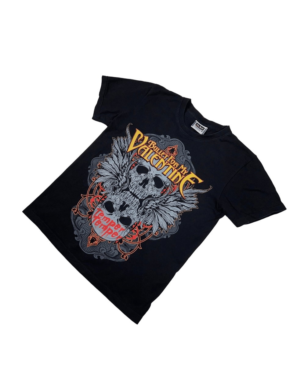 Band Tees × Vintage Vintage bullet for my valentine Rock T-shirt XL Size US XL / EU 56 / 4 - 2 Thumbnail