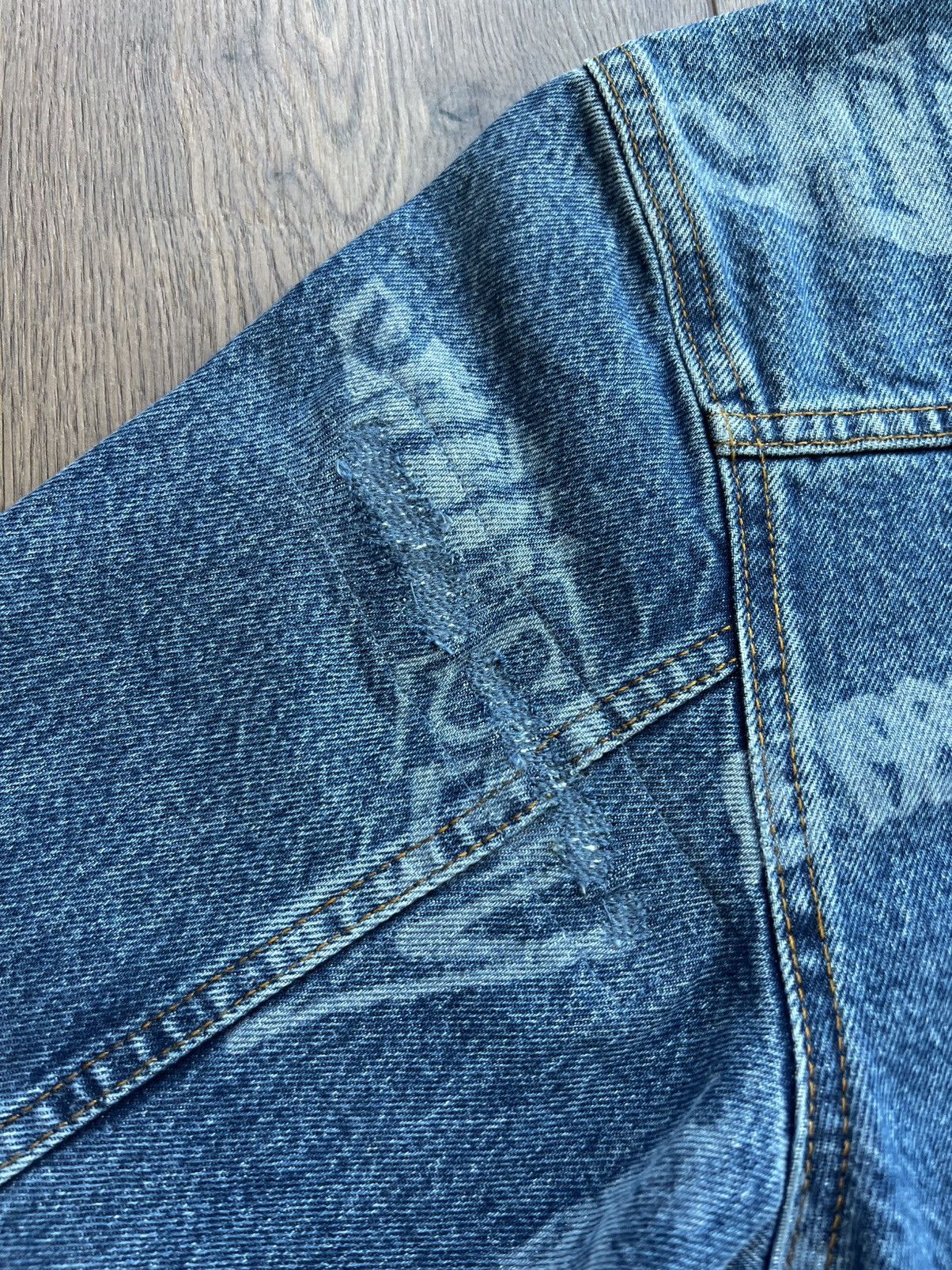 Stussy Stussy x Lance Mountain Denim Work Jacket XL Size US XL / EU 56 / 4 - 10 Thumbnail