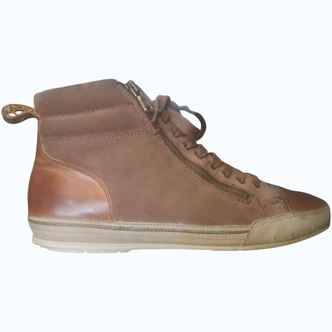 John Varvatos John Varvatos Star High Top Sneakers Suede/Leather Men’s Size US 10 / EU 43 - 2 Thumbnail