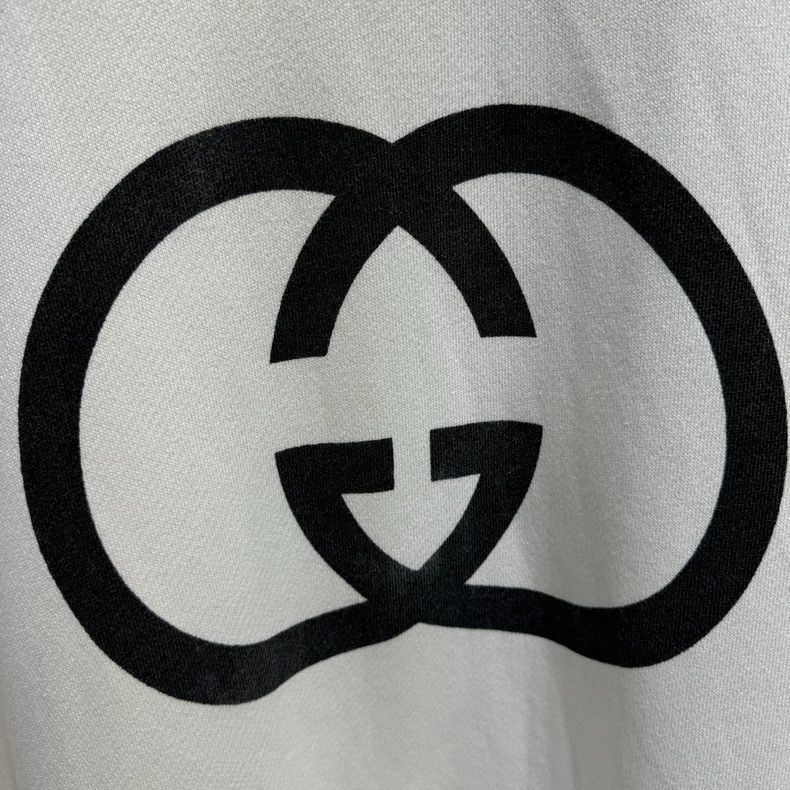 Gucci Gucci Double G Logo Beige Hoodie-2508 Size US M / EU 48-50 / 2 - 5 Thumbnail