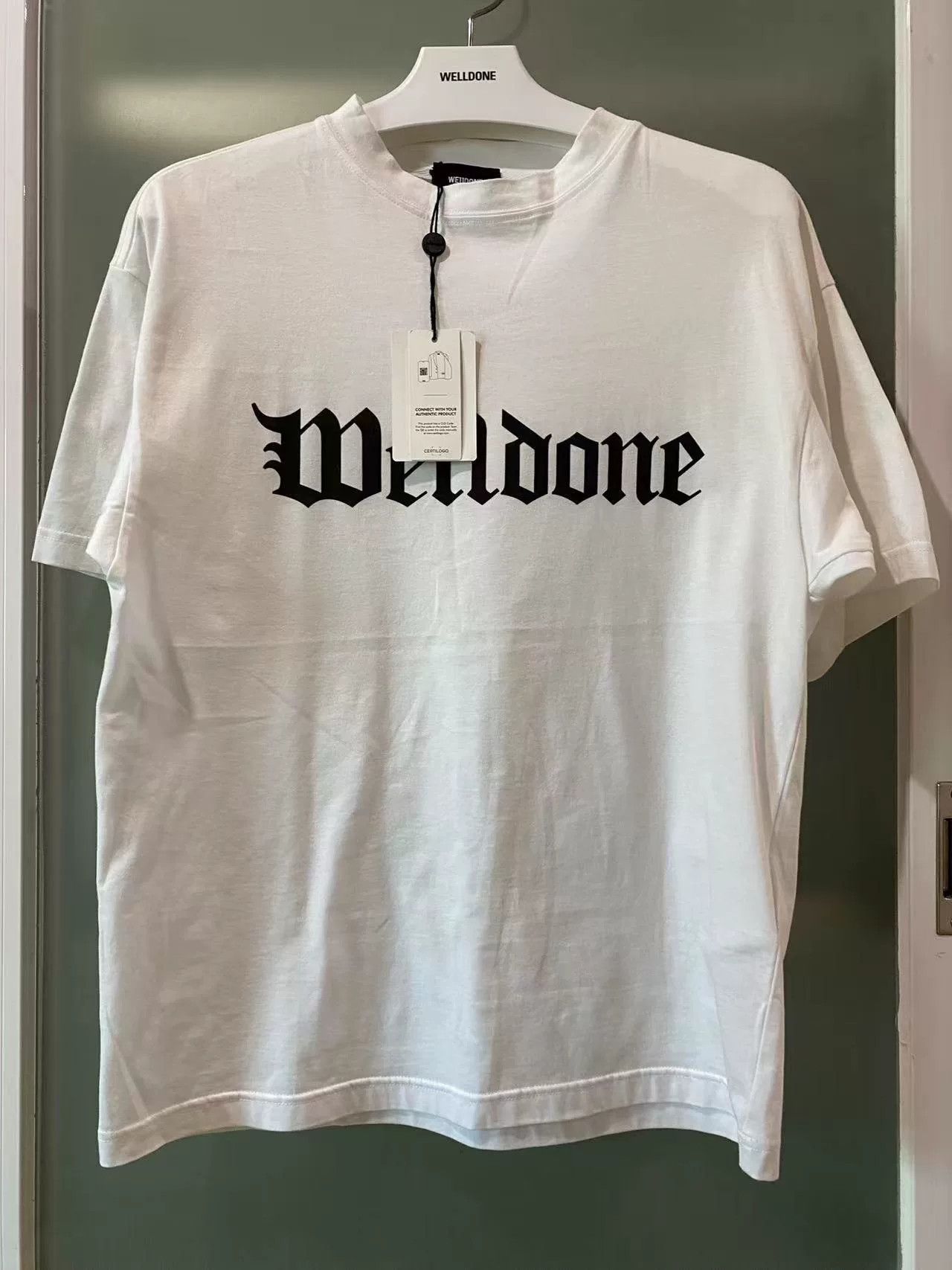 WE11DONE we11done Gothic Letter Short-Sleeve Size US XS / EU 42 / 0 - 1 Thumbnail