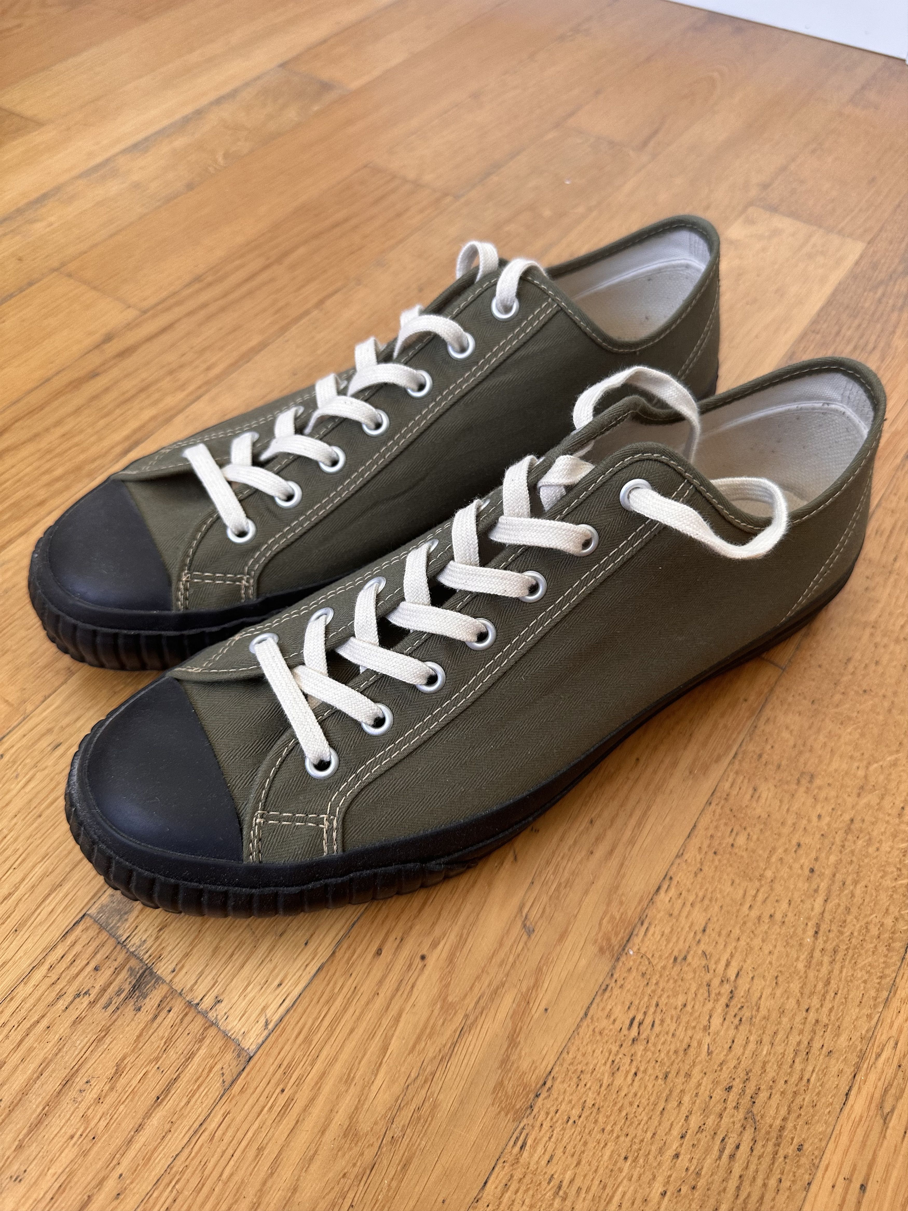 John Lofgren JLB Champion Sneakers / WWII Style Us Army Olive Drab Size US 9 / EU 42 - 2 Thumbnail