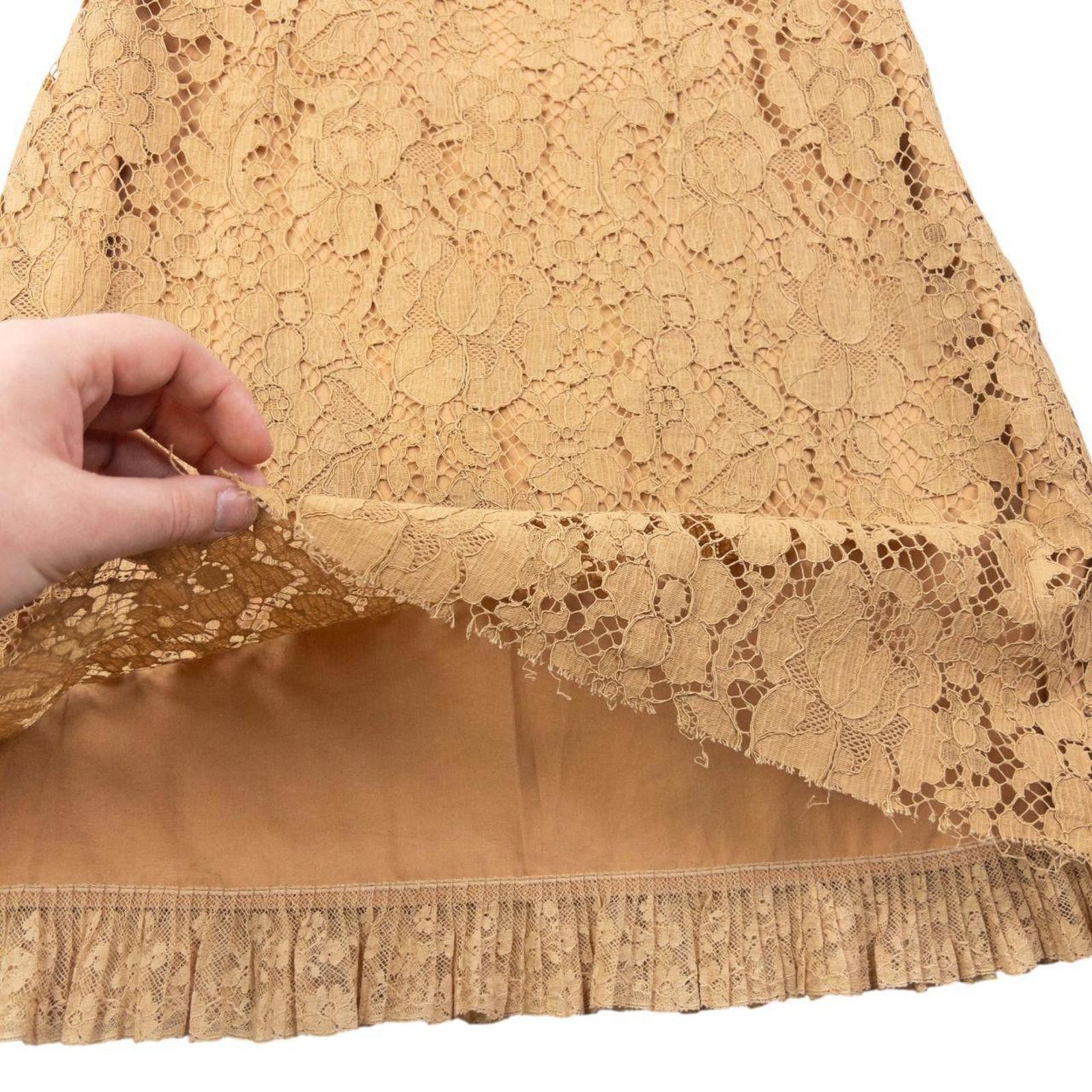 Miu Miu Vintage Miu Miu Lace Skirt Womens Size W23 Size 24" / US 00 / IT 34 - 6 Thumbnail