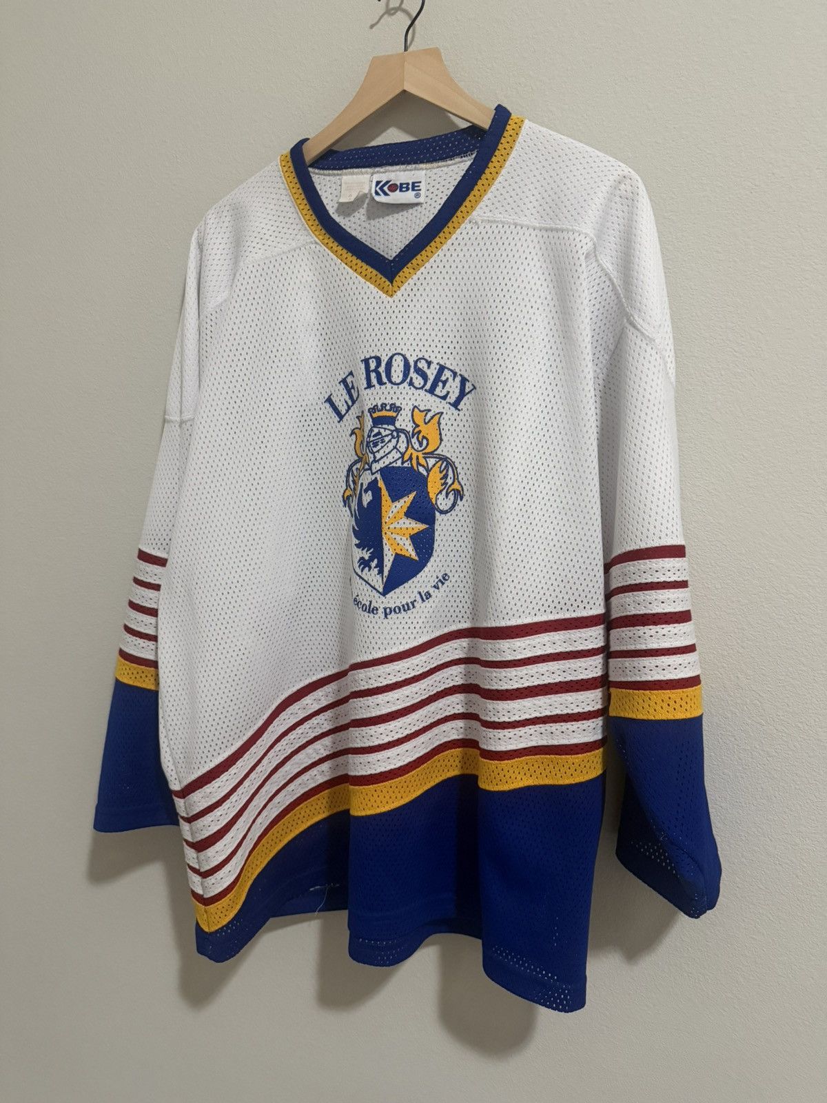 Vintage VINTAGE LE ROSEY HOCKEY JERSEY Size US XL / EU 56 / 4 - 4 Thumbnail