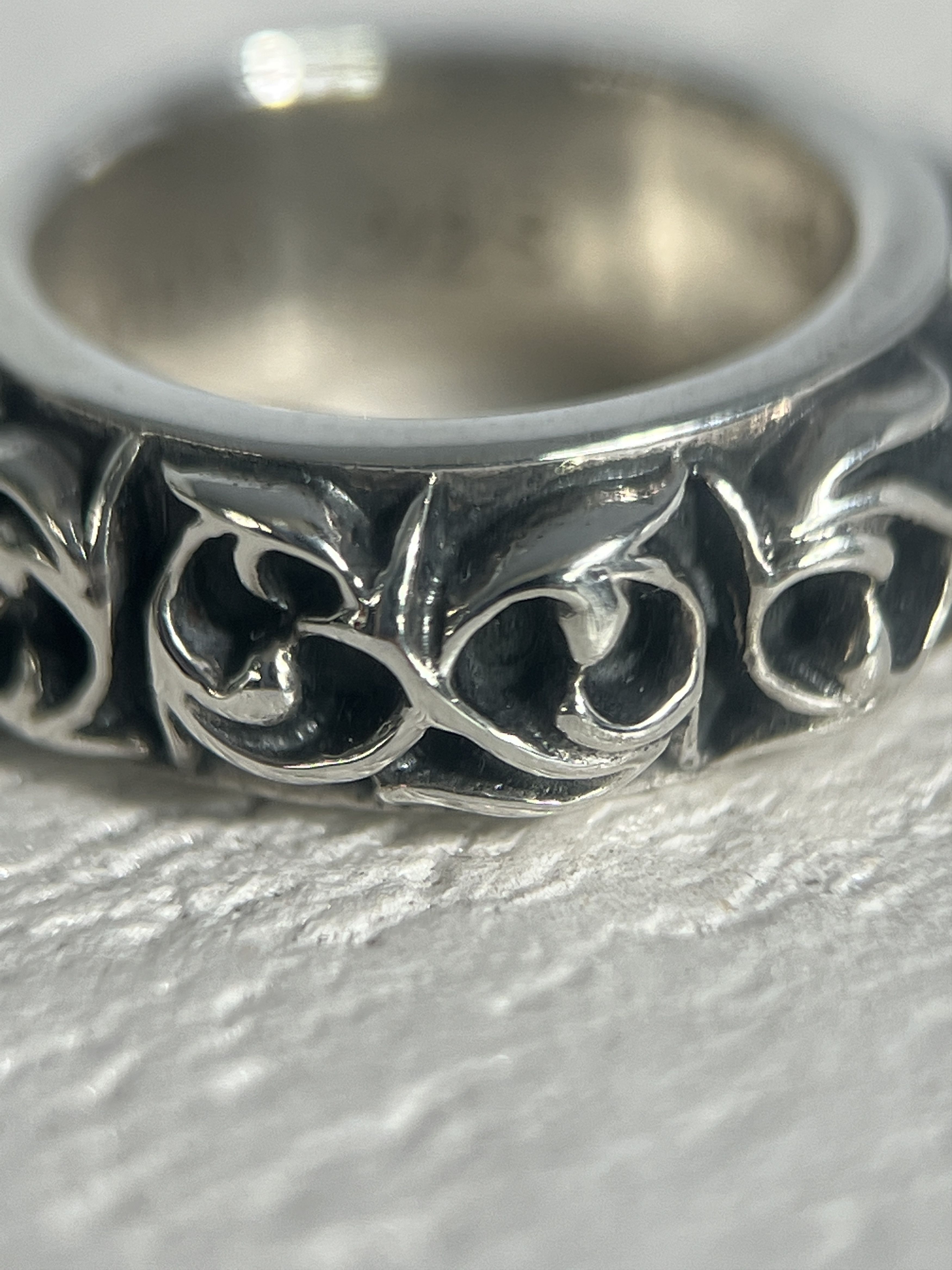 Chrome Hearts Chrome Hearts Eternity Vine Scroll Band Ring Size 47 / US4 Size ONE SIZE - 7 Thumbnail