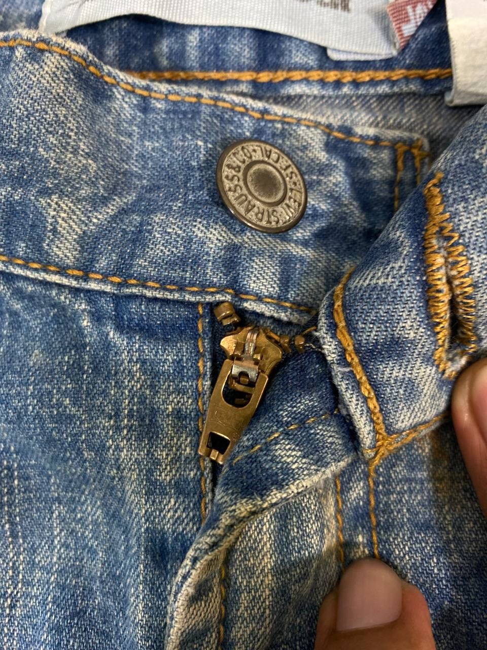 Levi's vintage levis 527 bootcut flare distressed denim Size US 29 - 10 Thumbnail