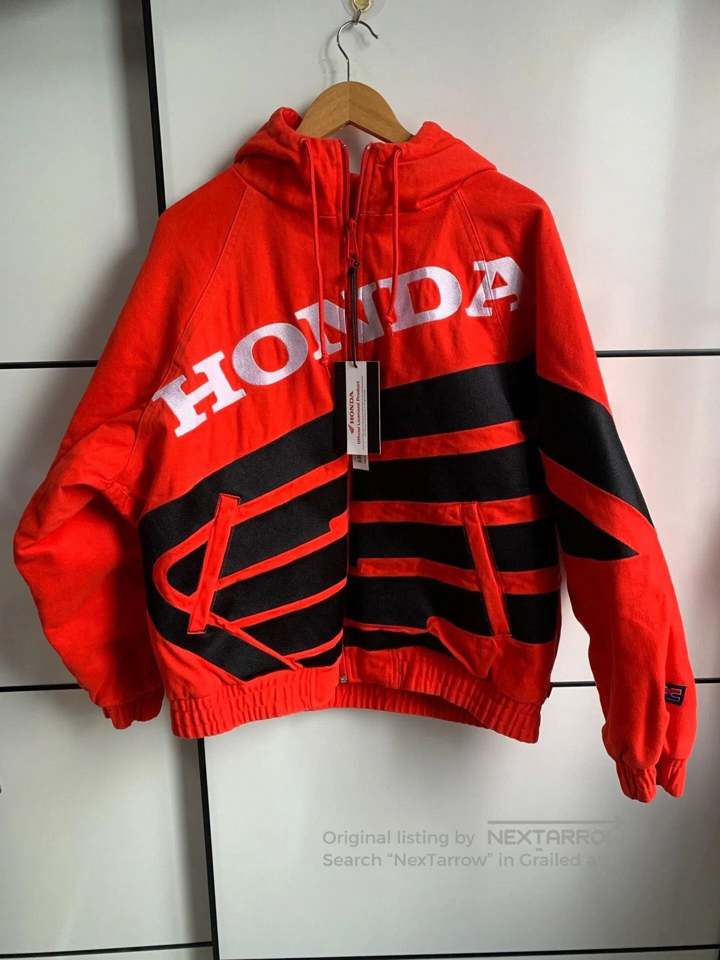 Supreme Supreme 19FW Honda Fox Racing Crewneck Jacket. Size US L / EU 52-54 / 3 - 1 Thumbnail