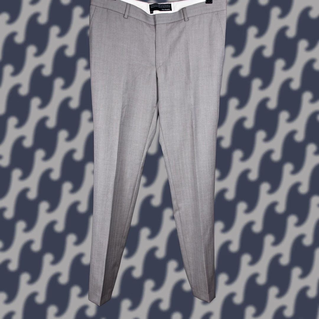 The Kooples The Kooples Wool Striped Pants Men's 52 Wool Gray Dress Pants Classic Fit Slim Front Flat Front 100% Wool Size 52 Mens France VINTAGE? Size US 36 / EU 52 - 1 Thumbnail