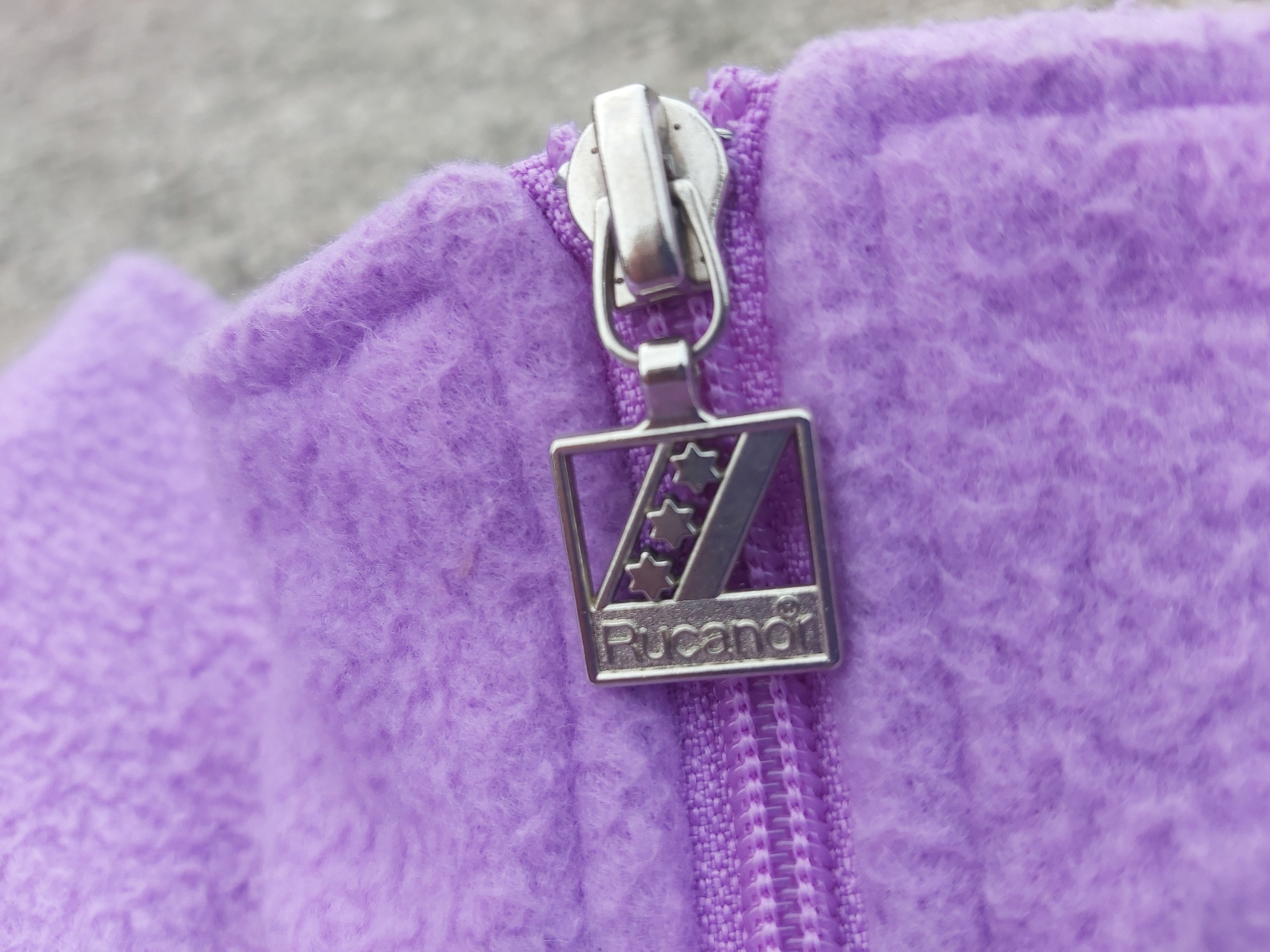 Vintage Vintage 80-90s RUCANOR Rare Fleece Sweater Anorak womens S/M Size M / US 6-8 / IT 42-44 - 11 Thumbnail