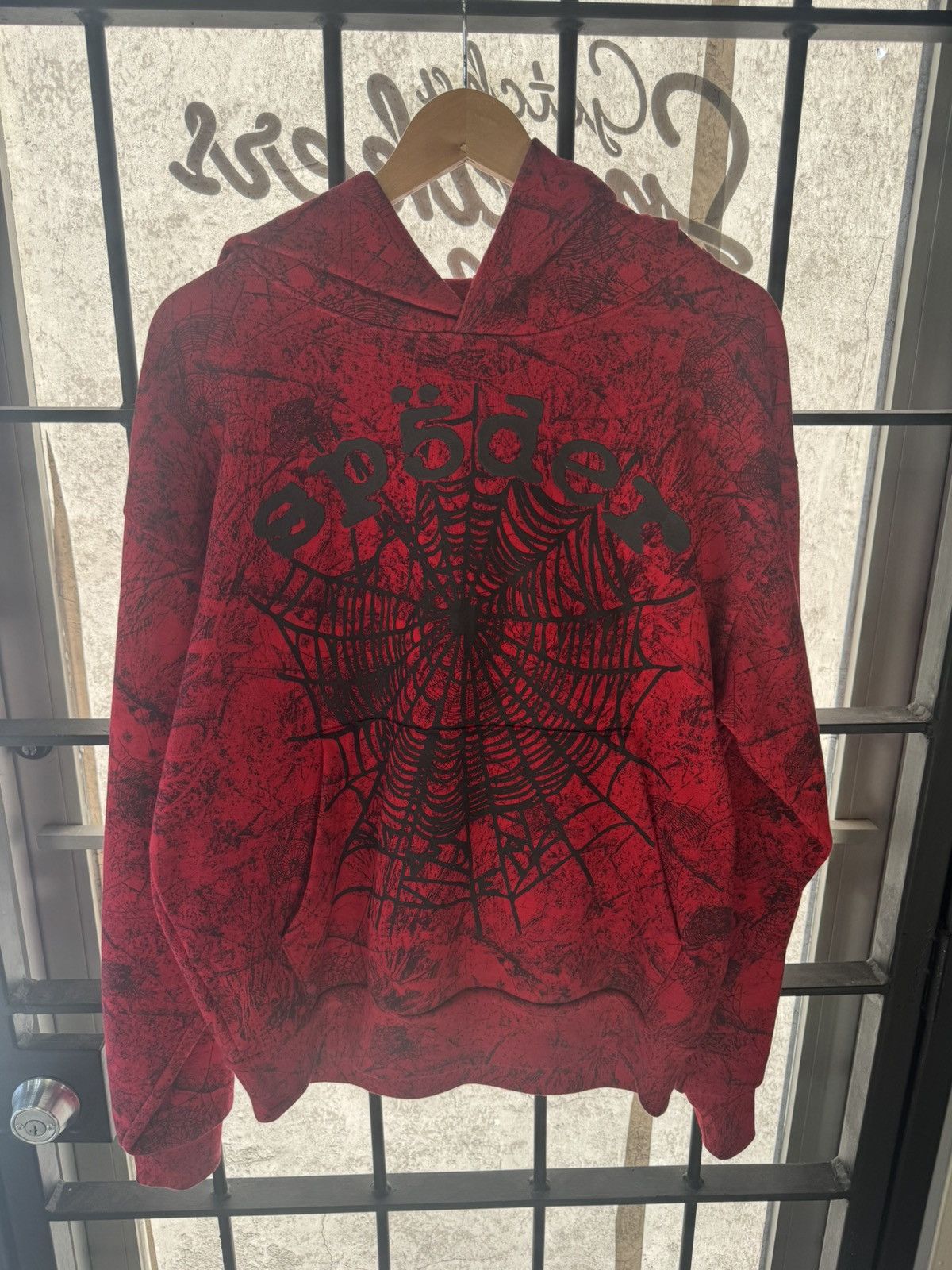Sp5der Sp5der OG Tree Camo Hoodie Red Size US M / EU 48-50 / 2 - 1 Thumbnail