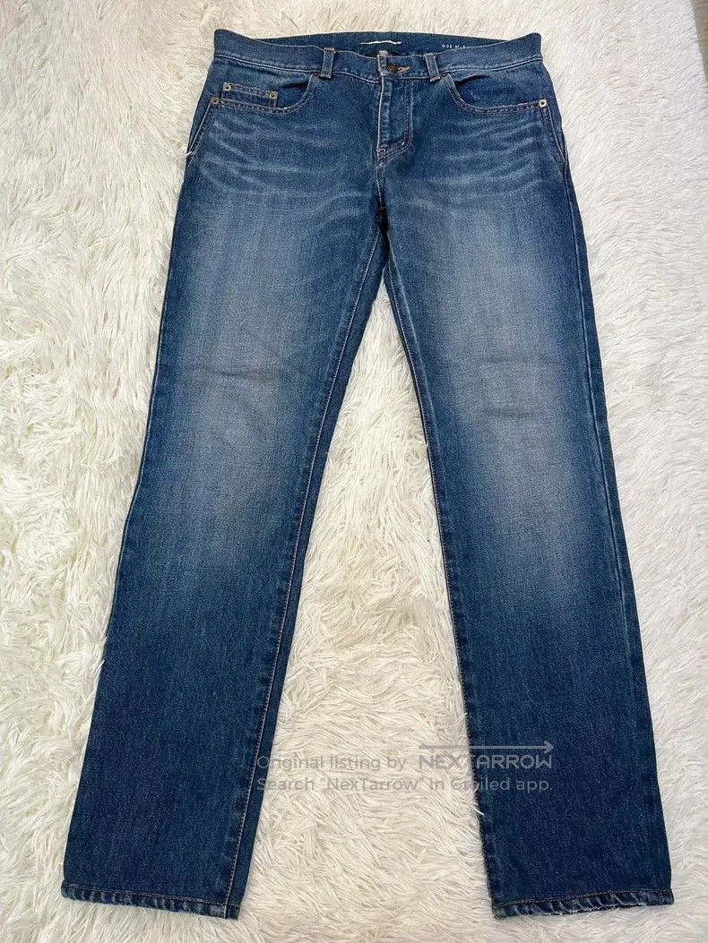 Saint Laurent Paris Saint Laurent D02 Blue Jeans. Size US 31 - 1 Thumbnail