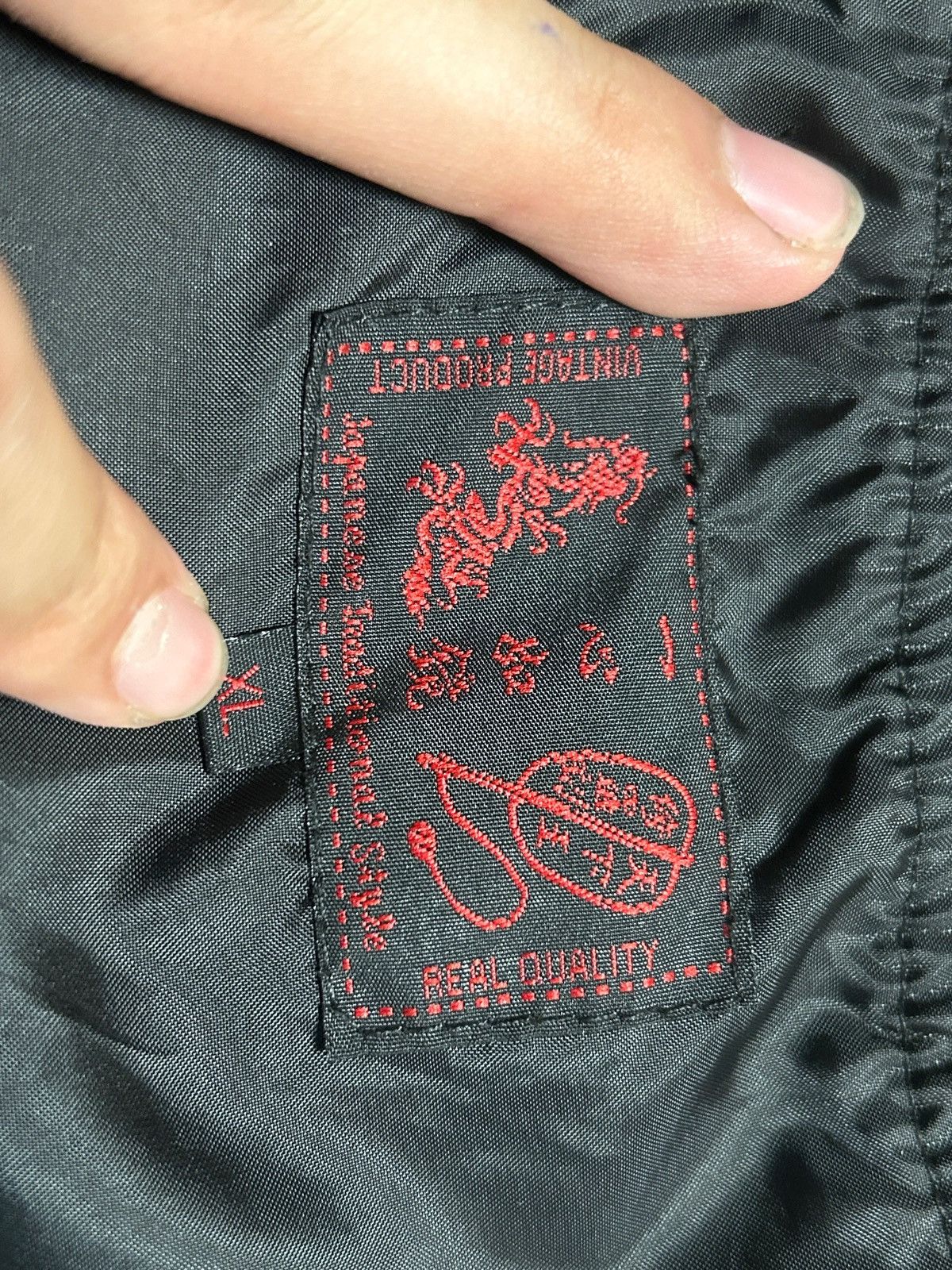 Other Japanese embroidered black gold Sukajan Size US XL / EU 56 / 4 - 7 Thumbnail