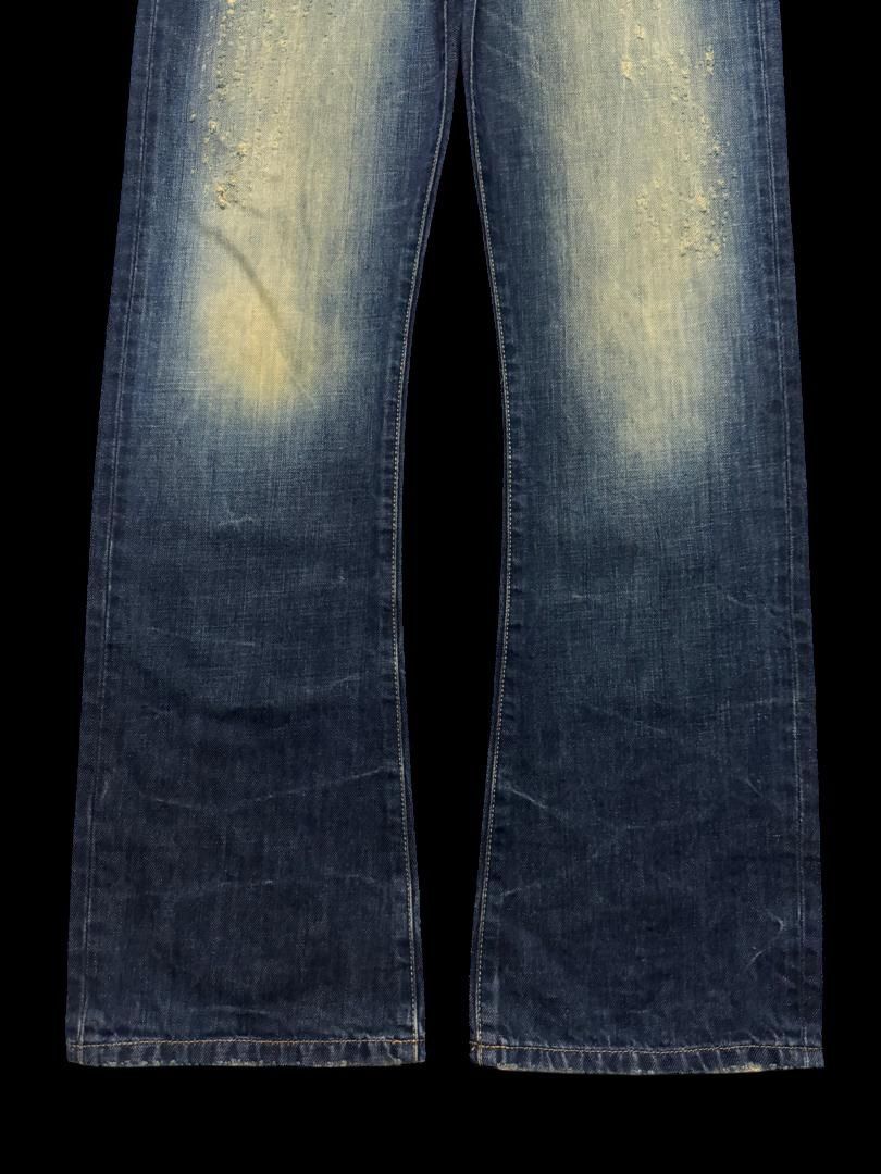 Vintage FLARE 90s Insane Japanese Rafter Rusty Mudwash Distressed Size US 31 - 8 Thumbnail