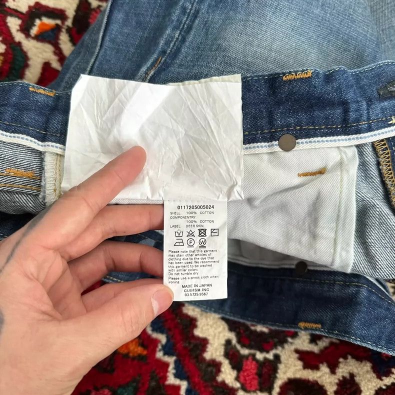 Visvim visvim size W34L30 17aw 11d12 wash jeans 2505-Nextarrow Size US 34 / EU 50 - 7 Thumbnail