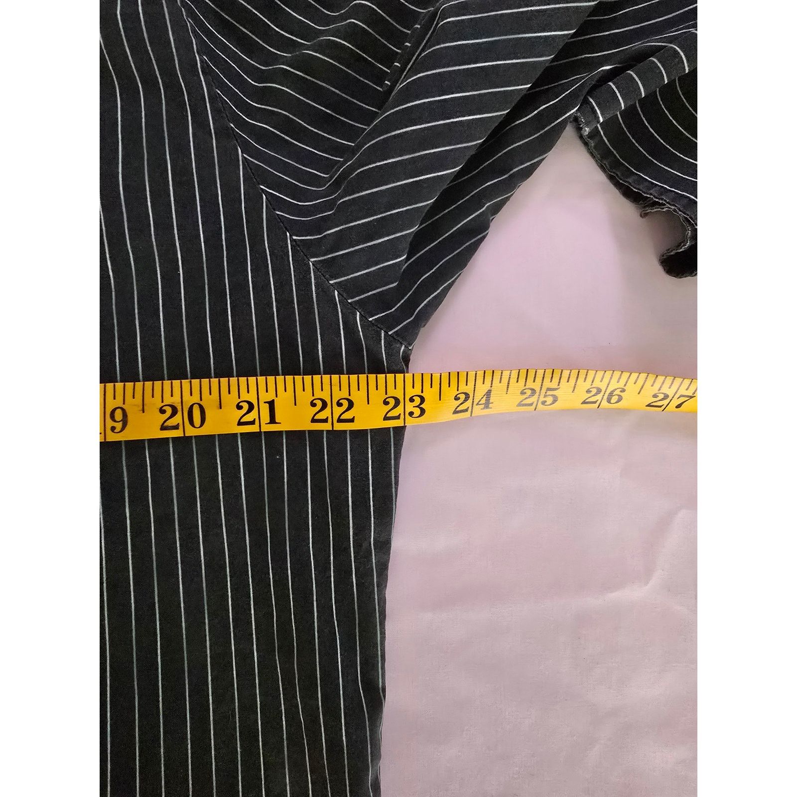 Other Volcom Button Up Large Shirt Pinstripe Casual Black Skater Size US L / EU 52-54 / 3 - 6 Thumbnail