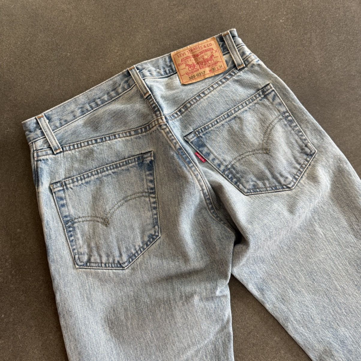 Levi's Men’s 1967 505 slow drag Levi’s jeans Size US 30 / EU 46 - 6 Thumbnail