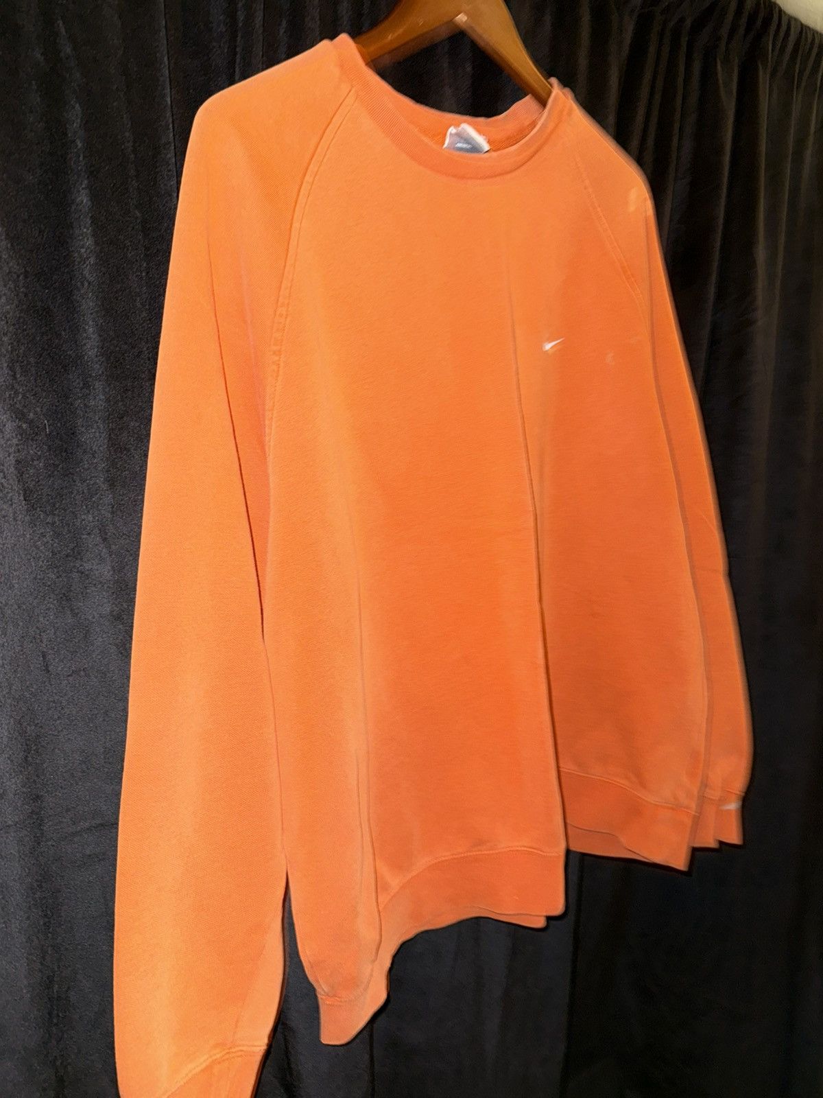 Nike Vintage Nike Crewneck Orange XL Size US XL / EU 56 / 4 - 2 Thumbnail