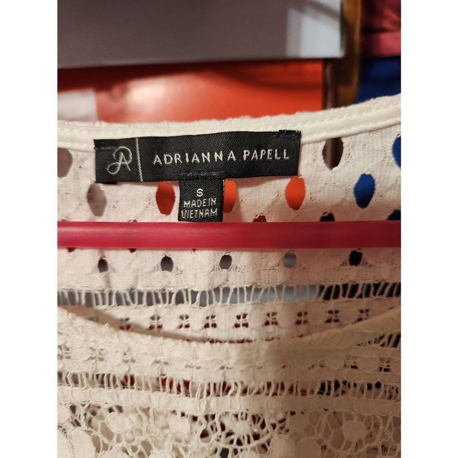 Adrianna Papell Adrianna papell S white blouse Size S / US 4 / IT 40 - 9 Thumbnail