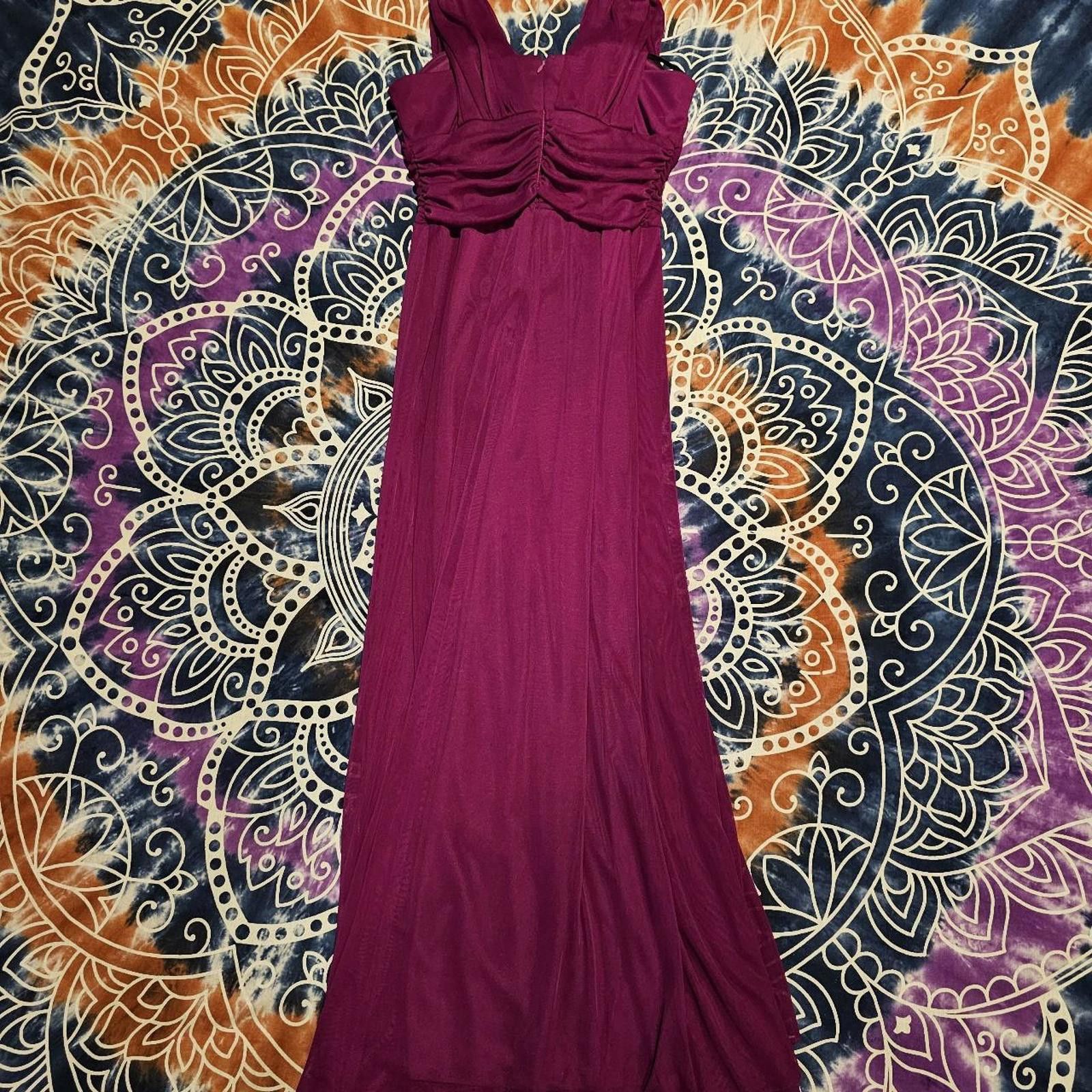 Designer Betsy & Adam Women's Formal Fusia Dress Size 12 Size XL / US 12-14 / IT 48-50 - 7 Thumbnail