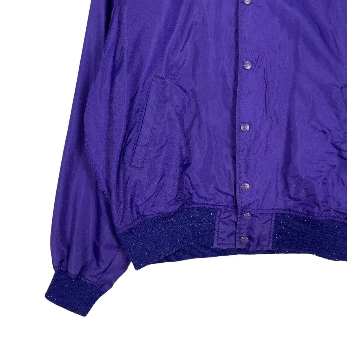 Champion × Vintage 💥70s CHAMPION LIGHT BOMBER SNAP BUTTON Size US L / EU 52-54 / 3 - 3 Thumbnail