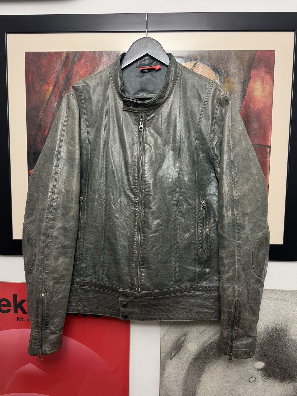 Ducati Vintage Y2k Puma x Ducati Leather Jacket Sample Biker Moto Size US M / EU 48-50 / 2 - 1 Thumbnail