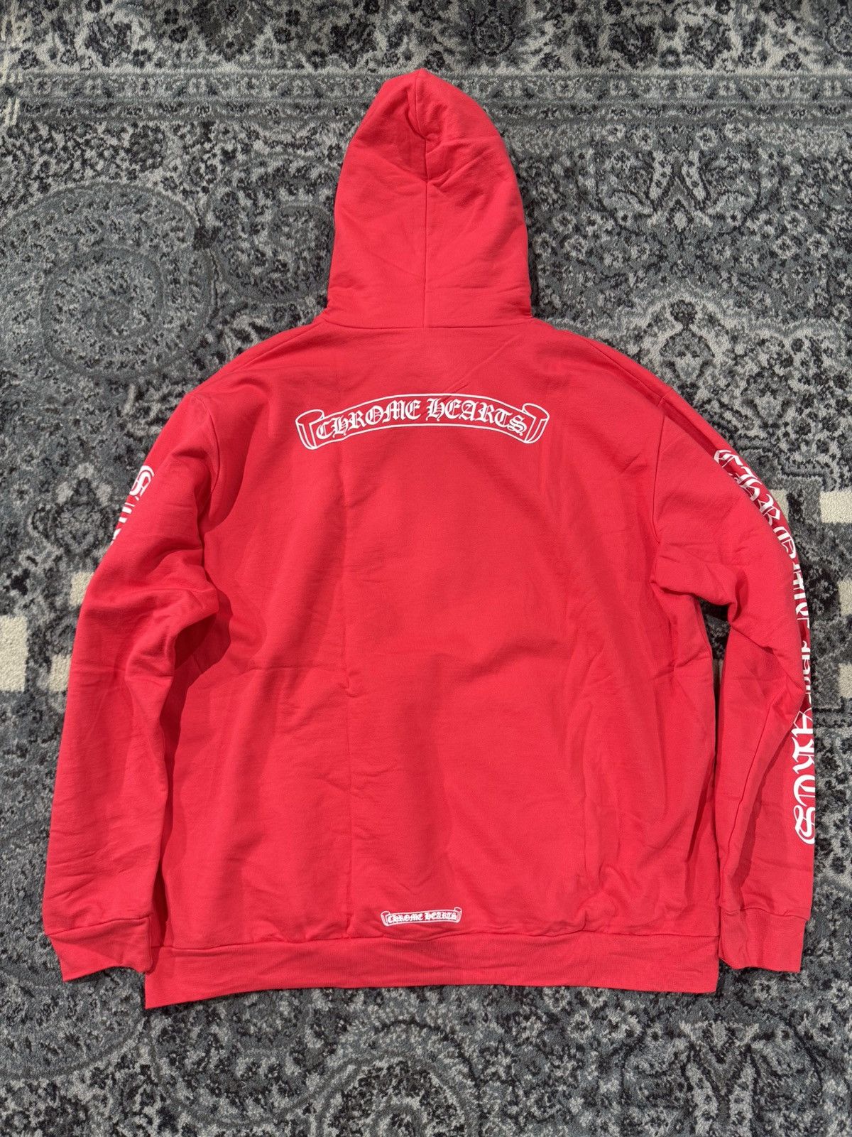 Chrome Hearts Chrome Hearts Website Scroll Logo Hoodie Size US XXL / EU 58 / 5 - 5 Thumbnail