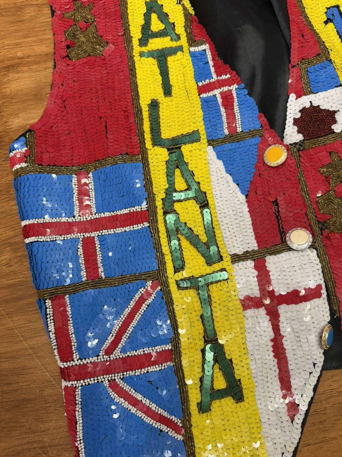 Other Vintage 1996 Atlanta Olympics Sequin Vest Sz Small Medium Size S / US 4 / IT 40 - 3 Thumbnail