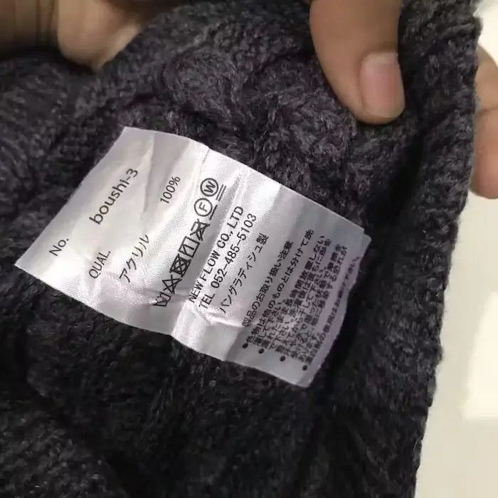 Japanese Brand × Kapital × Vintage Japanese Brand Turban Style Beanie Hat Size ONE SIZE - 5 Thumbnail