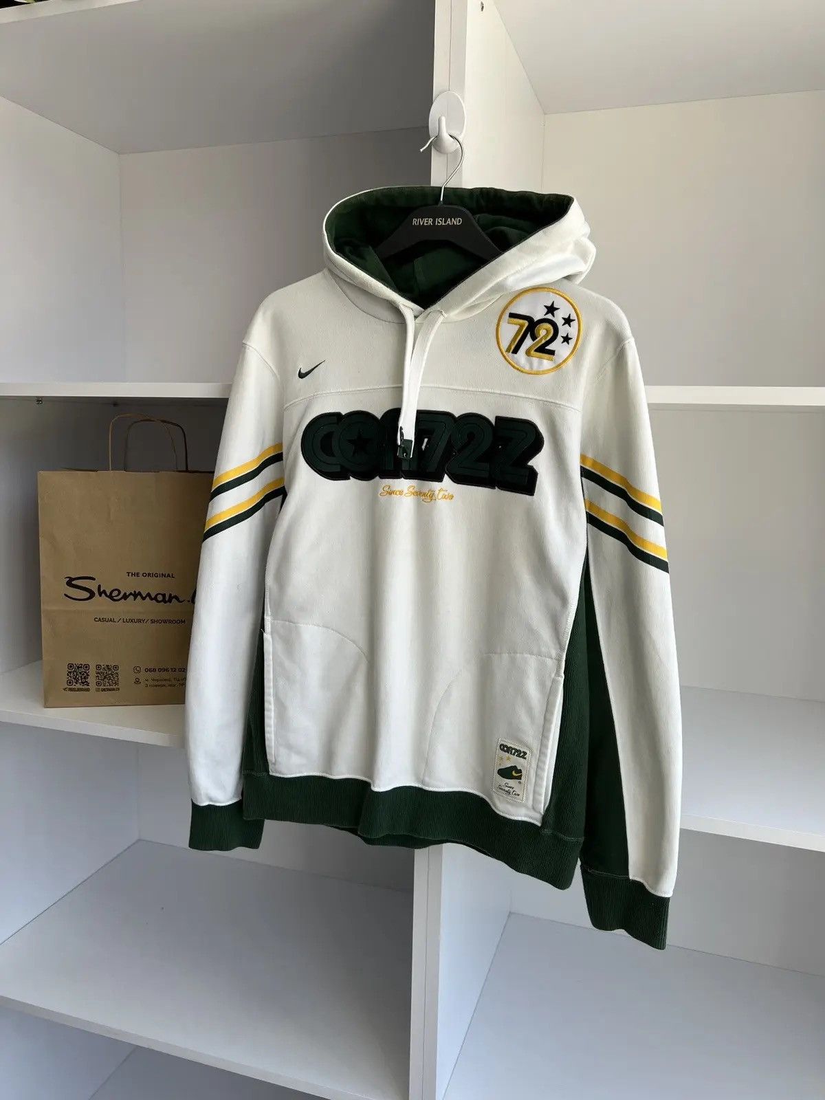 Corteiz × Nike × Vintage Vintage Nike Corteiz Hoodie Size US S / EU 44-46 / 1 - 2 Thumbnail