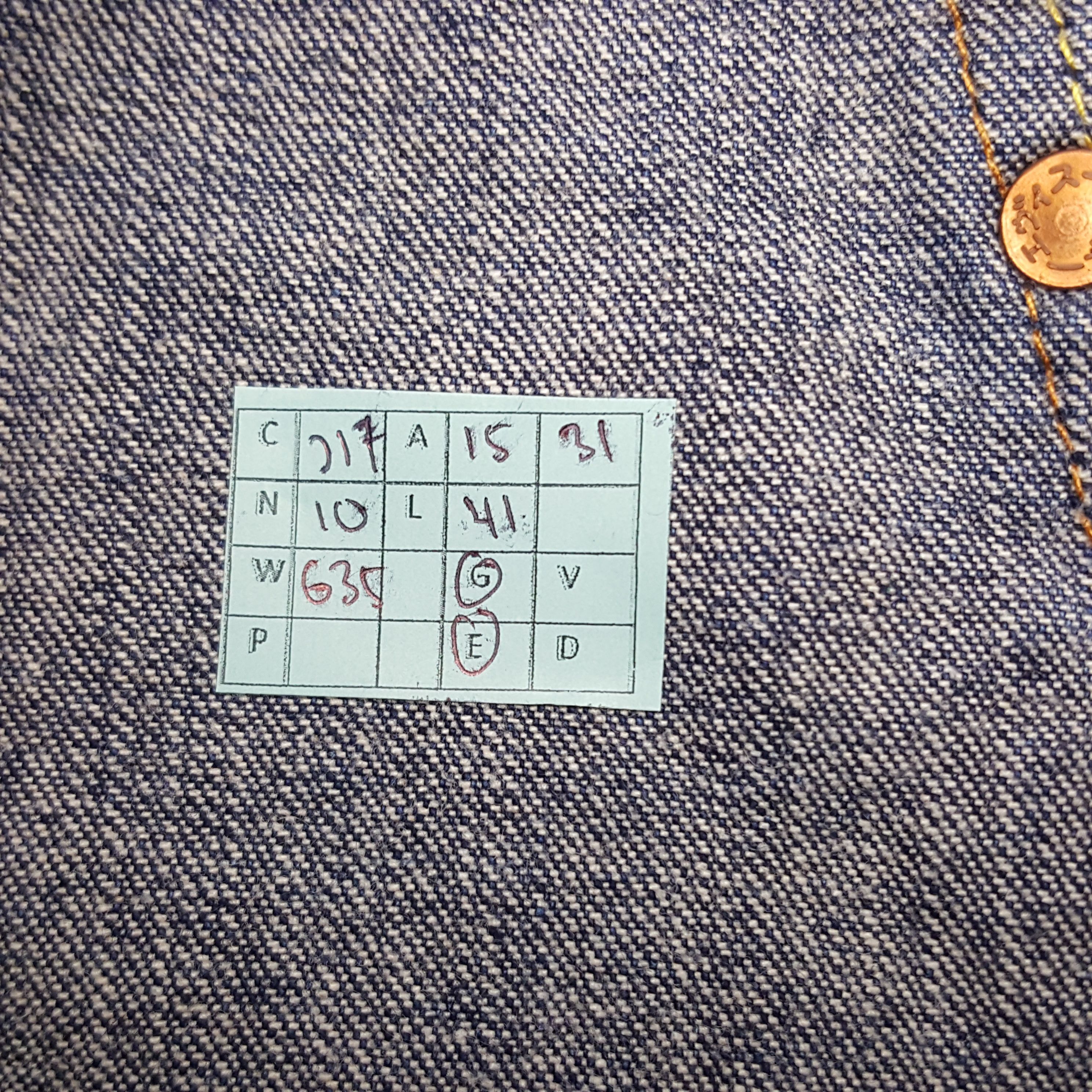 Evisu Vintage Evisu Paris Custom Daicock Denim Jeans Size US 30 / EU 46 - 13 Thumbnail