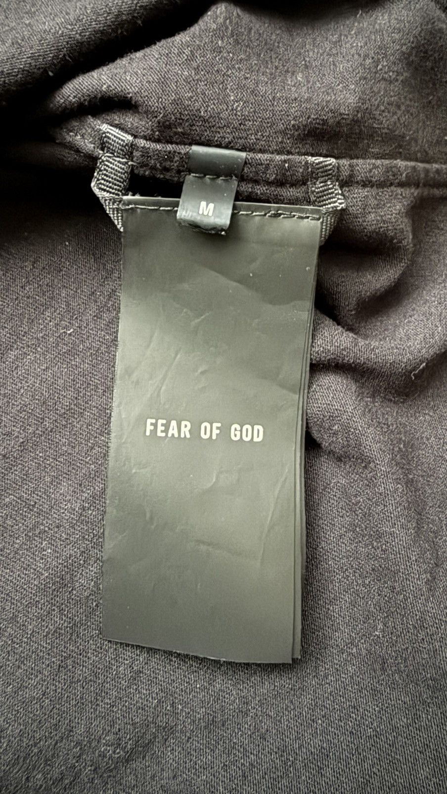 Fear of God FEAR OF GOD FG LOGO T SHIRT BLACK Size US M / EU 48-50 / 2 - 6 Thumbnail