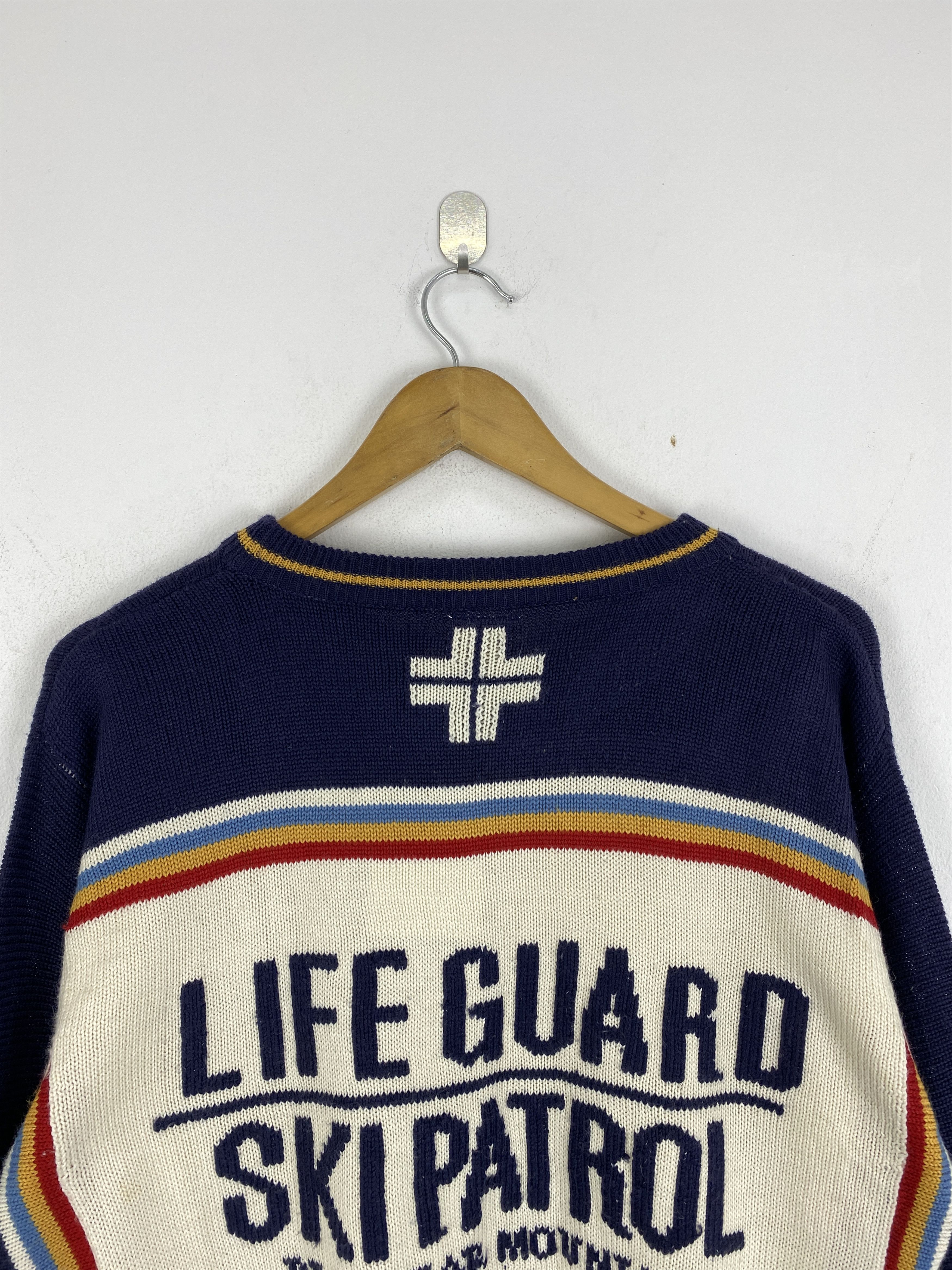 Japanese Brand × Vintage Vintage Lifeguard Long Sleeves Knitwear Size US M / EU 48-50 / 2 - 2 Thumbnail