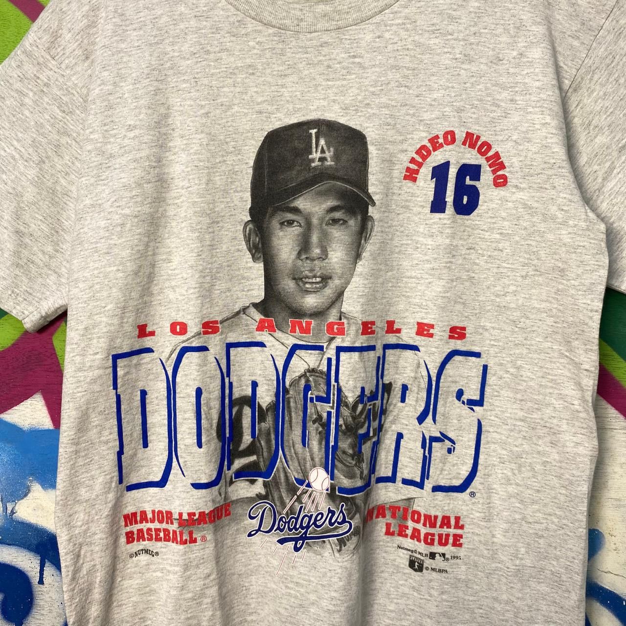 Nutmeg Vintage Tshirt Nutmeg MLB Dodgers 1995 Made in USA Size US L / EU 52-54 / 3 - 2 Thumbnail