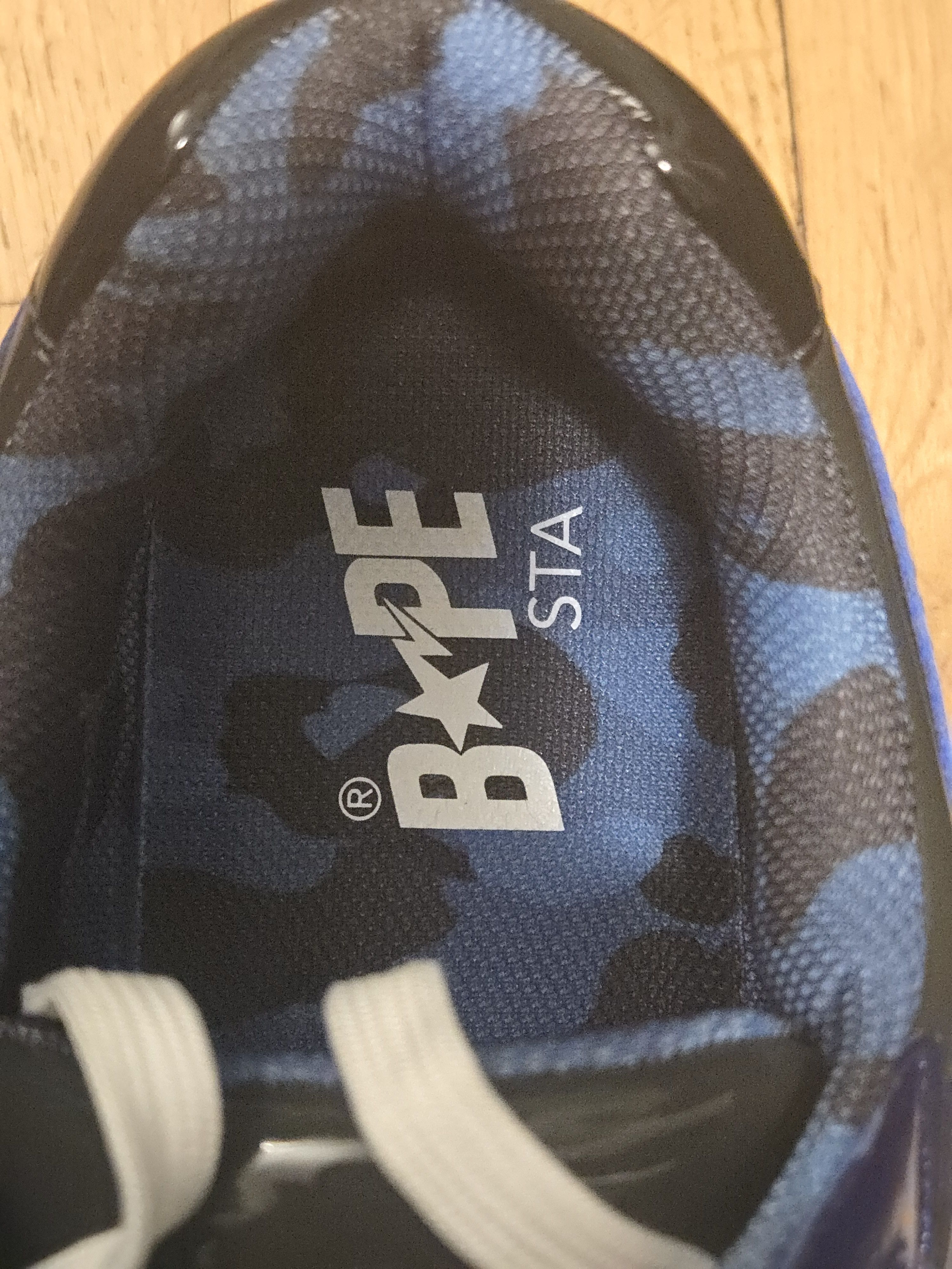 Bape Bape Road Sta Patent Leather Blue Size US 13 / EU 46 - 8 Thumbnail