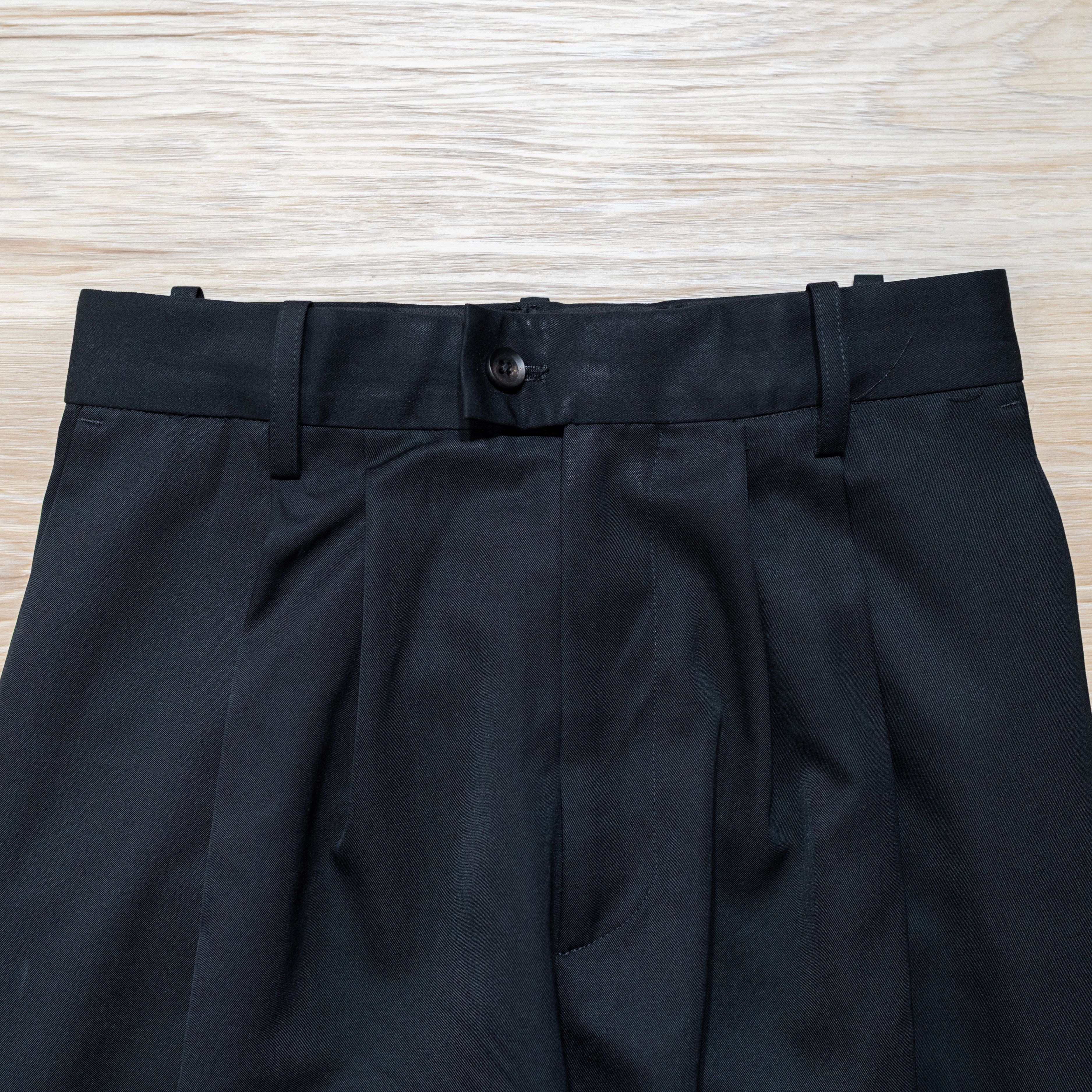 Stein Pleated Wool Trousers Size US 26 / EU 42 - 3 Thumbnail