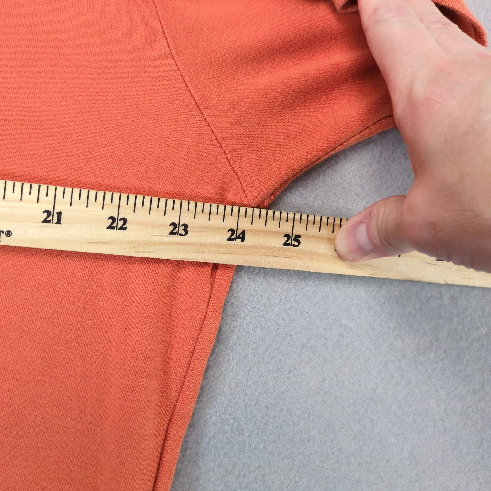 Polo Ralph Lauren Vtg Polo by Ralph Lauren Orange Polo Shirt Men's L Short Slv Size US L / EU 52-54 / 3 - 6 Thumbnail