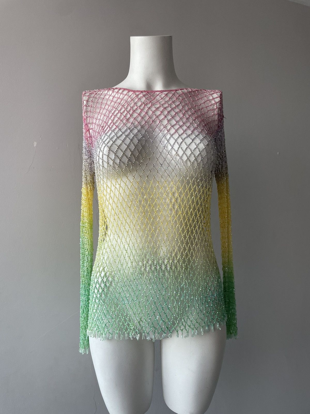 Vintage y2k blouse Size L / US 10 / IT 46 - 2 Thumbnail