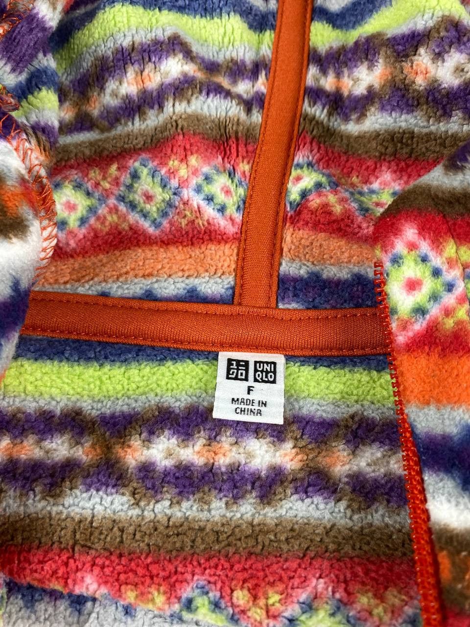 Japanese Brand × Uniqlo uniqlo japanese brand multicolor poncho nice design Size ONE SIZE - 6 Thumbnail