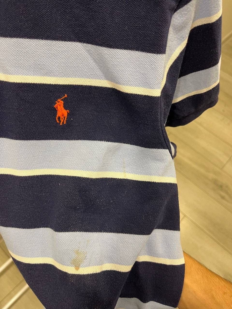 Polo Ralph Lauren Vintage 90s Polo Ralph Lauren Rugby Pocket Earth Tone Blue Size US L / EU 52-54 / 3 - 5 Thumbnail