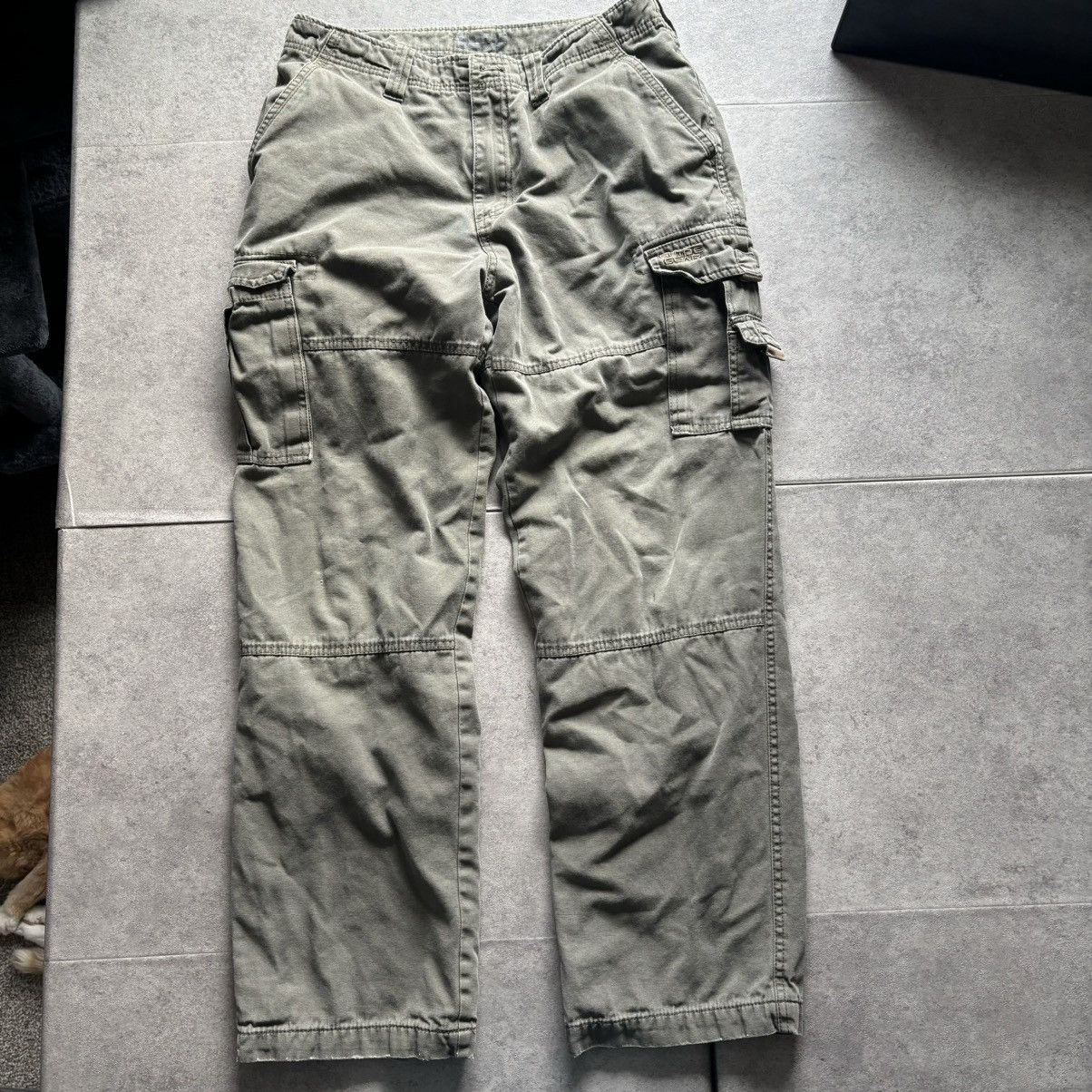 Other Y2k olive green guide gear flannel lined cargo pants Size US 32 / EU 48 - 1 Thumbnail