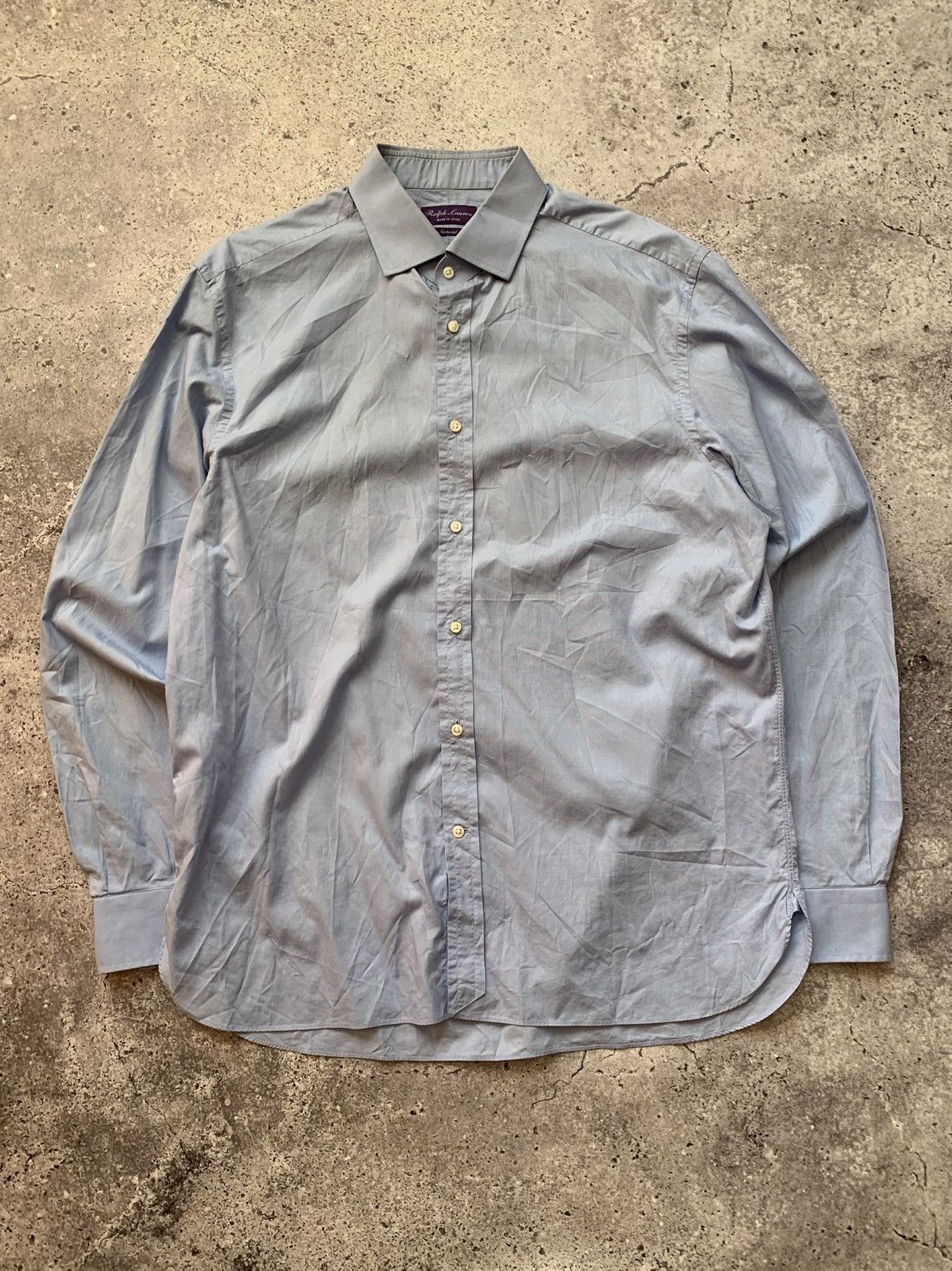 🔥RALP LAUREN PURPLE LABEL SHIRT BUTTON UP OLD MONEY STYLE