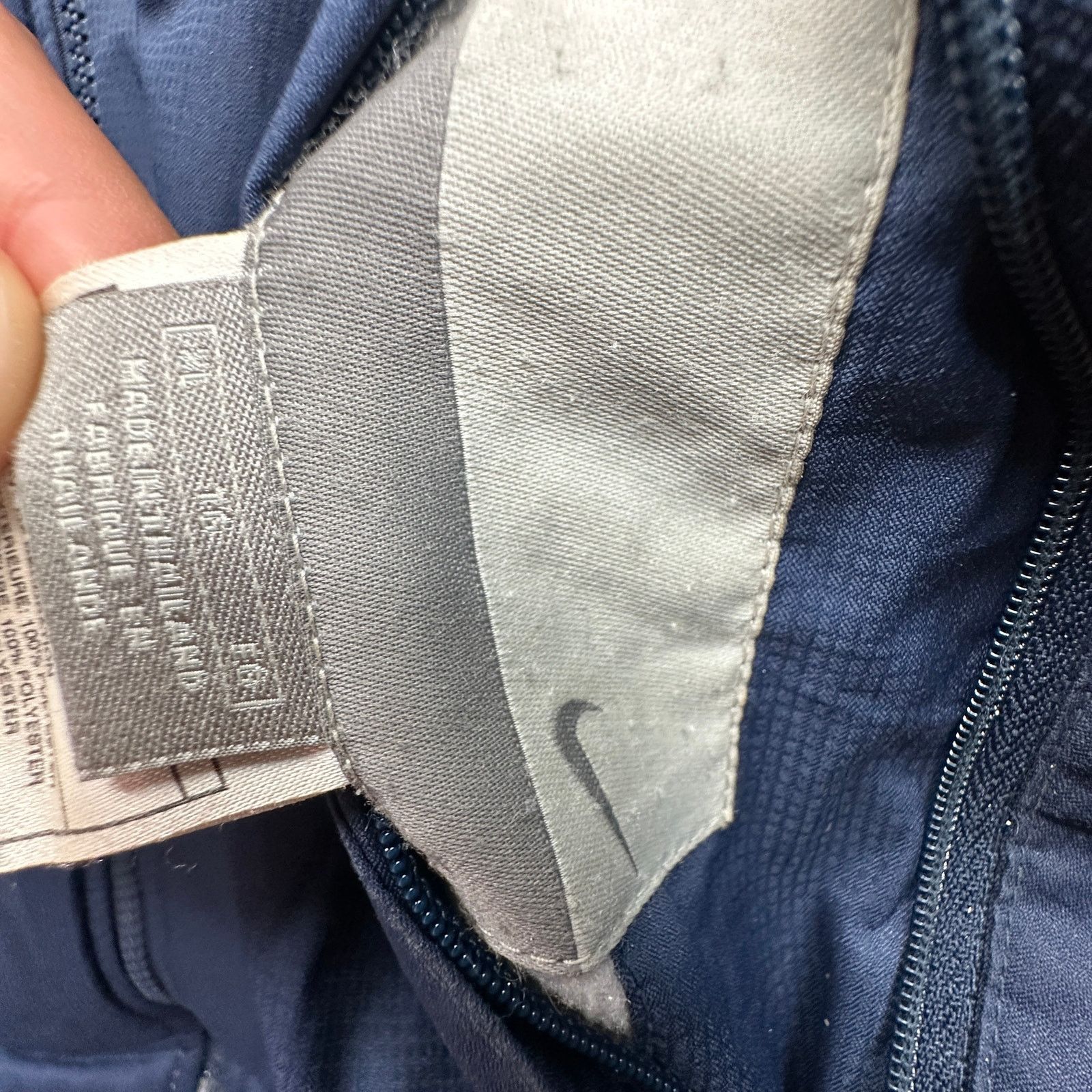 Nike Vintage Y2K Nike Reversible Jacket Mens XL Navy STAINED Size US XL / EU 56 / 4 - 5 Thumbnail