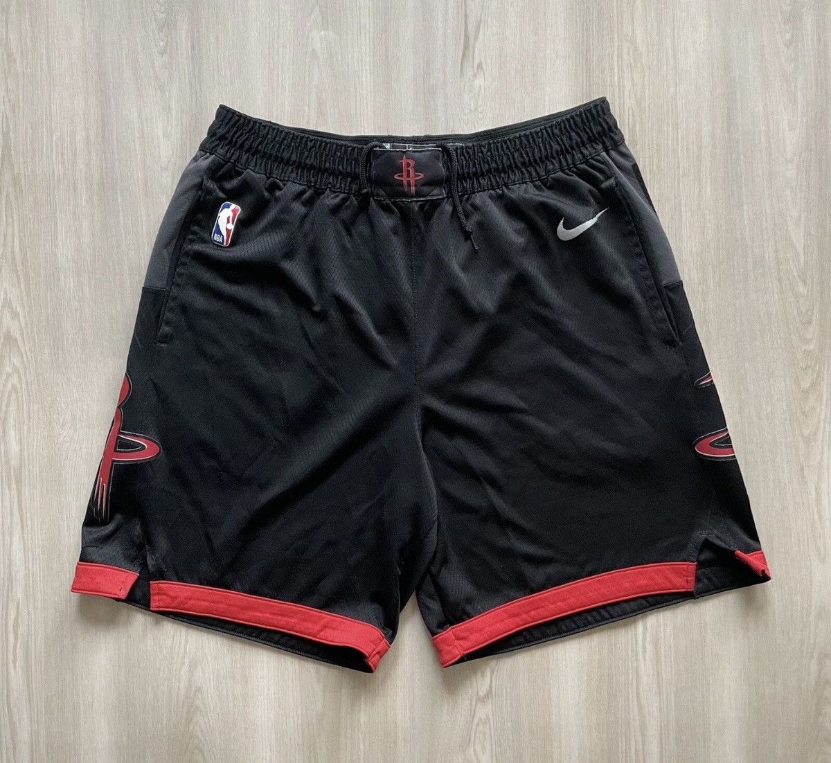 Nike Nike NBA Authentic Team Issued Houston Rockets Shorts Sz 42 Size US 36 / EU 52 - 4 Thumbnail