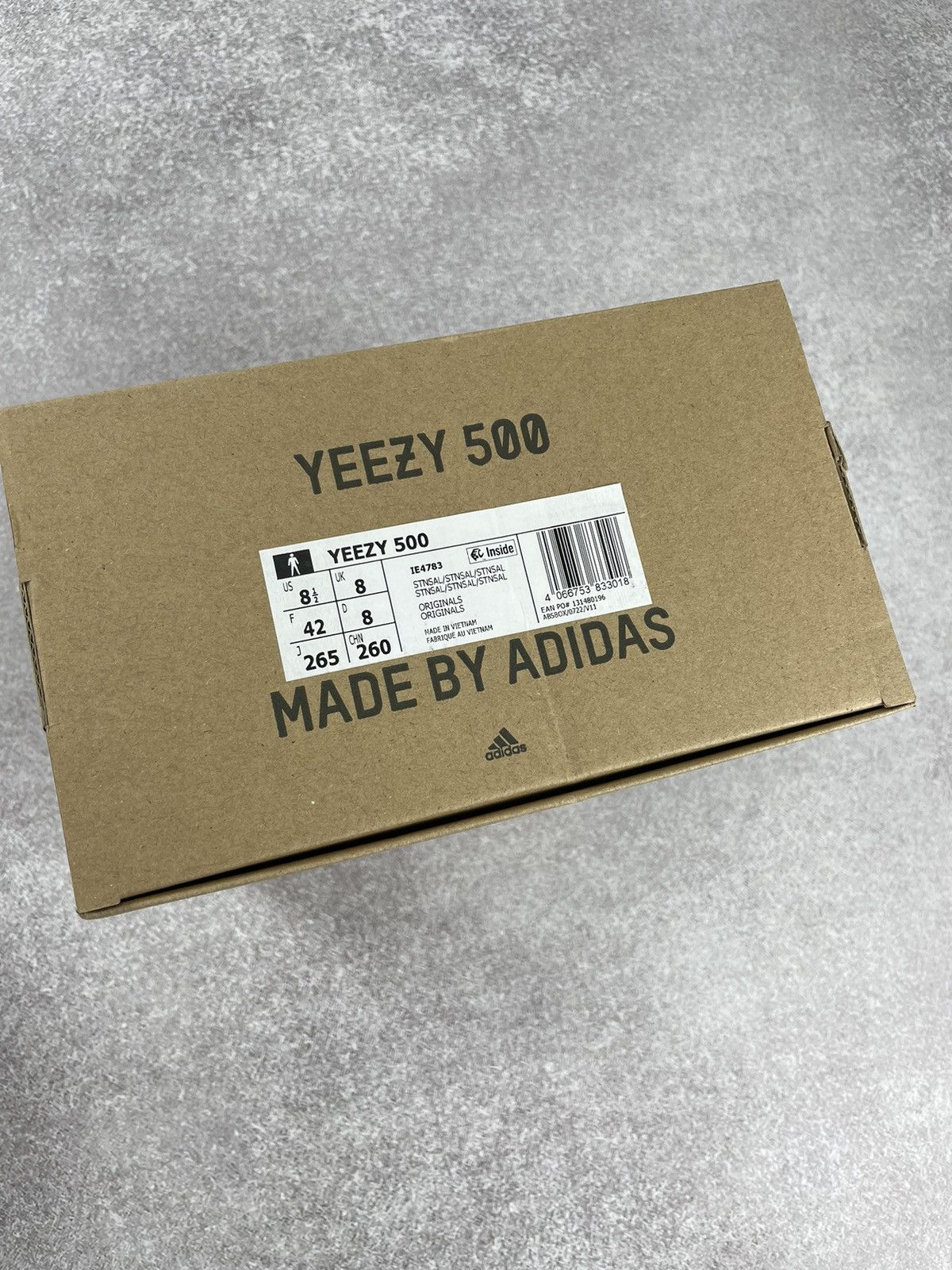 Adidas × Kanye West Adidas Kanye West Yeezy 500 Stone Salt Size 8.5 Size US 8.5 / EU 41-42 - 12 Thumbnail