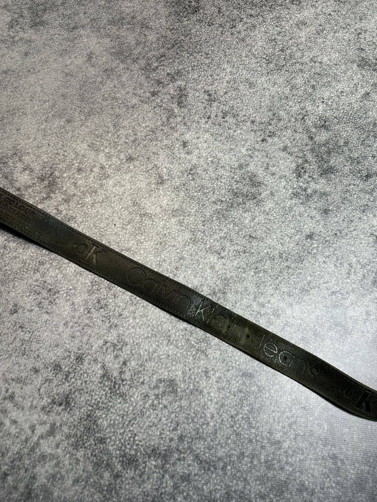 Calvin Klein Y2K Calvin Klein CK Logo Belts Hype Streetwear Rare USA Size ONE SIZE - 3 Thumbnail