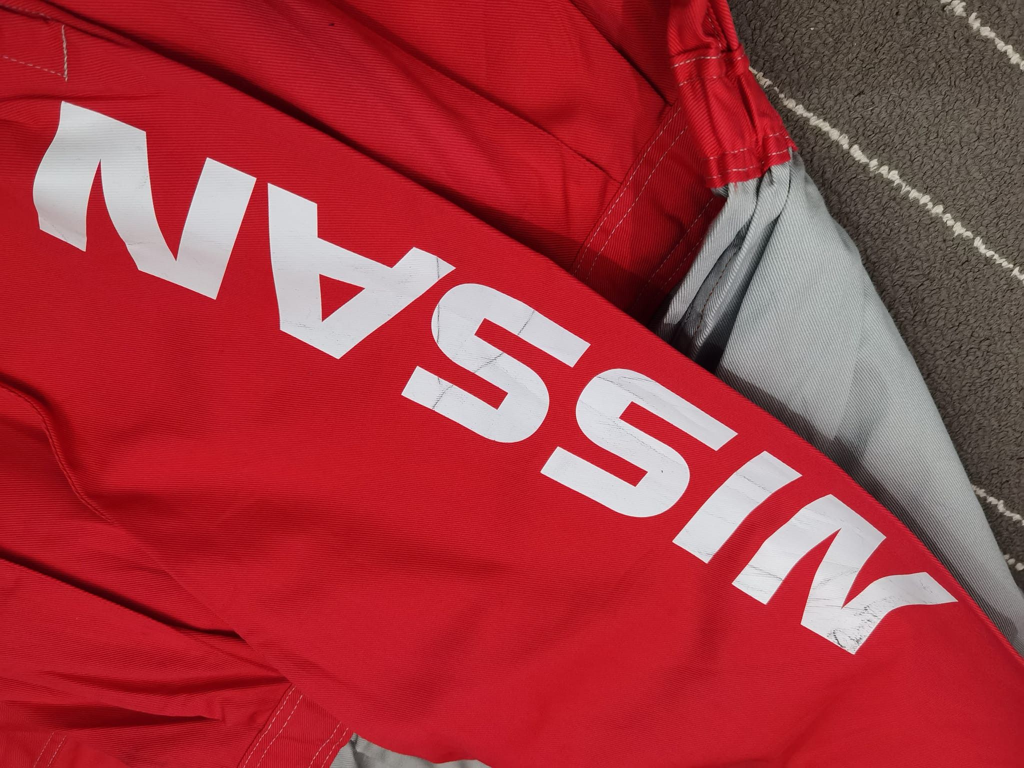 Japanese Brand JDM X NISSAN COVERALL M W34-40 3431 Size US 31 - 9 Thumbnail