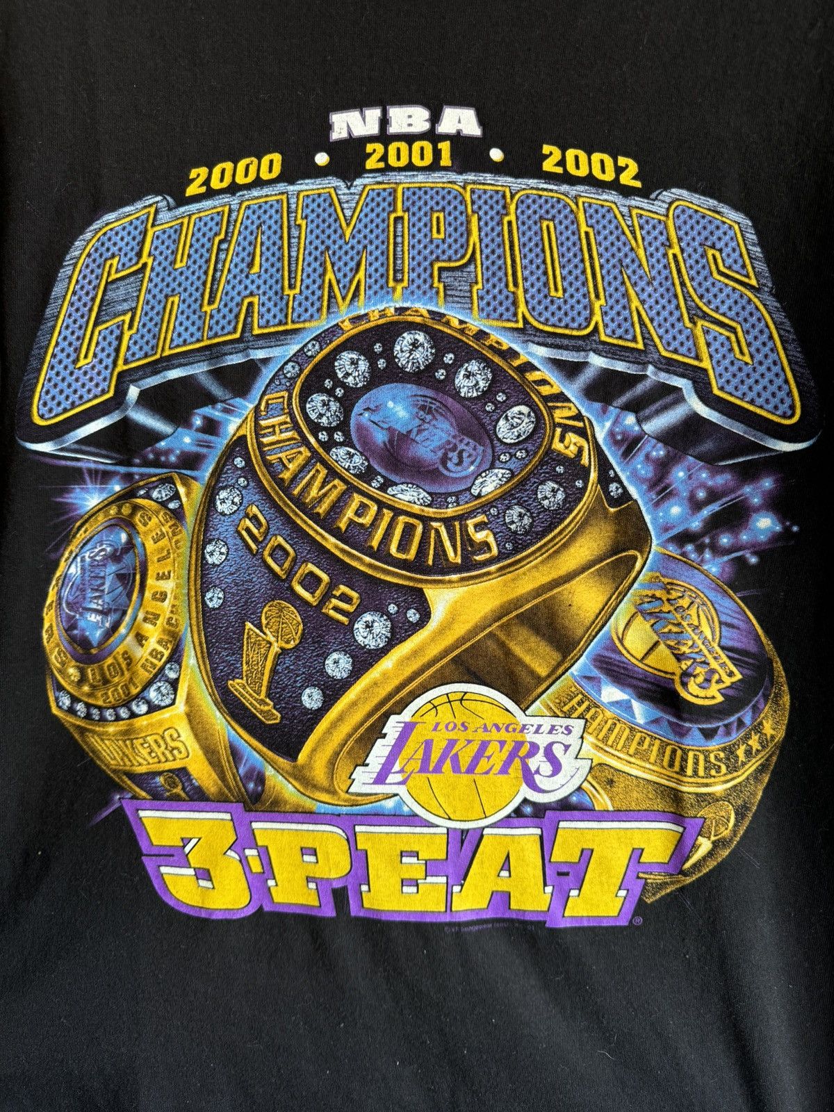 Lee Vintage Lee 2002 LA Lakers NBA Champions T Size US L / EU 52-54 / 3 - 2 Thumbnail