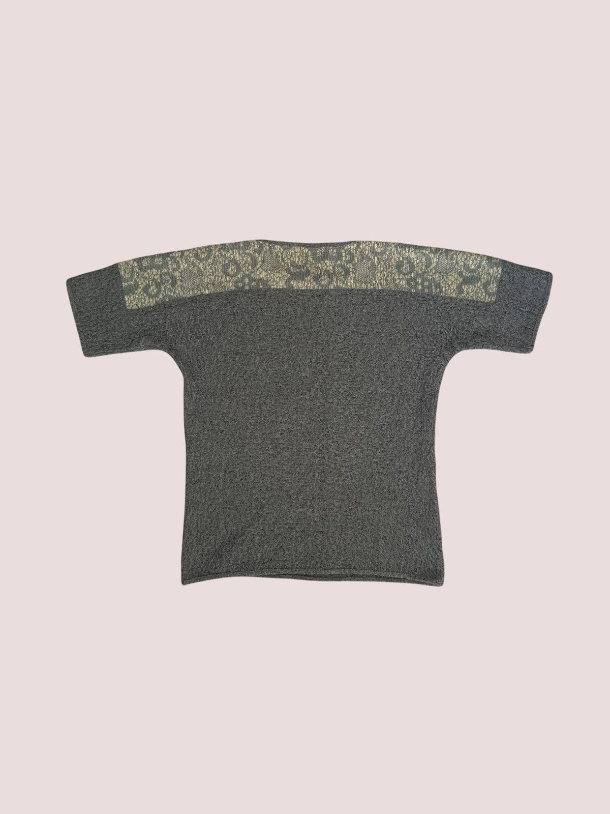 Blackmeans Blackmeans Mohair Panel Tee Rare Archive Punk Japan Size US M / EU 48-50 / 2 - 3 Thumbnail