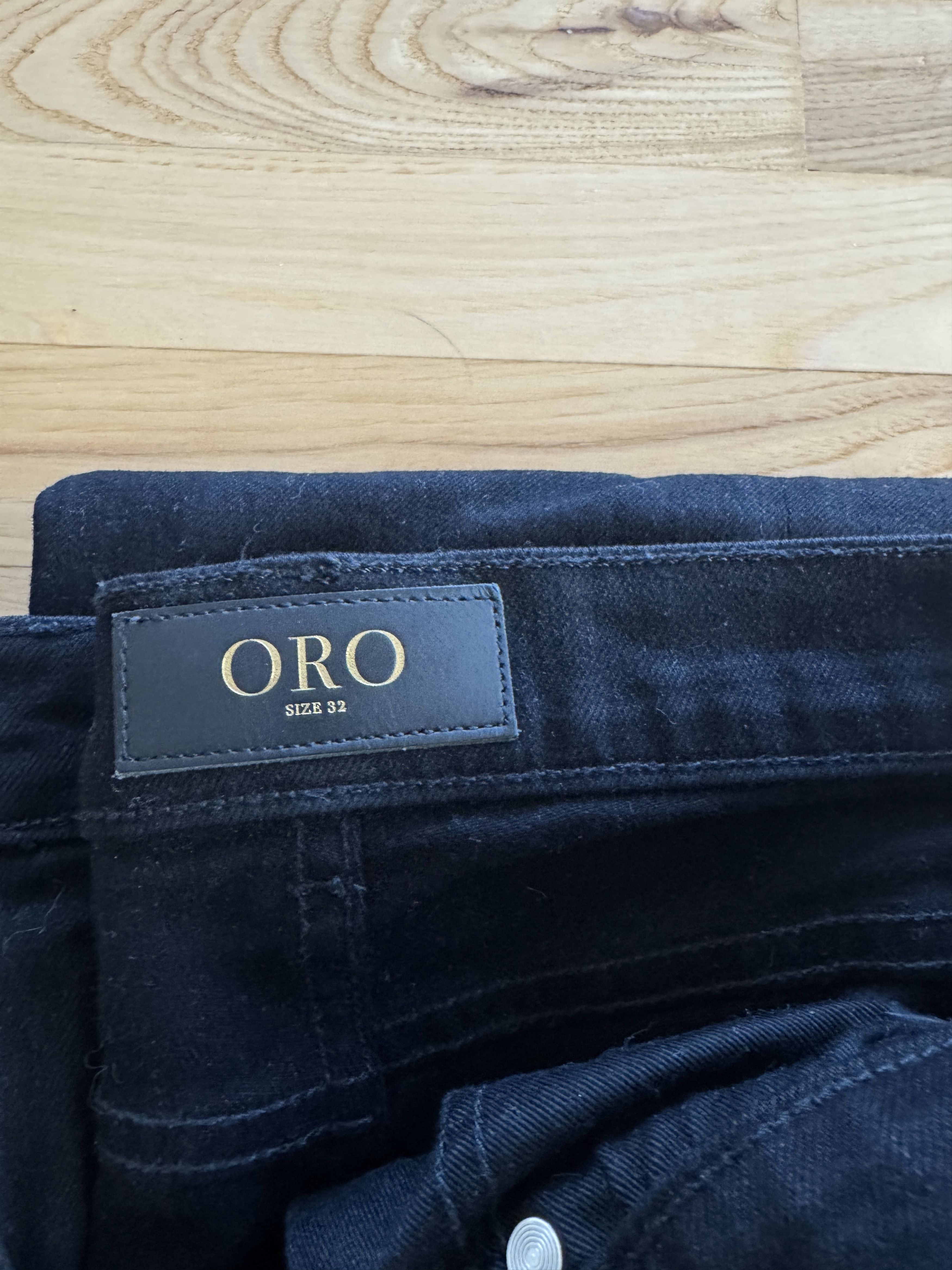 Oro Los Angeles The Noir Everyday Denim Size US 32 / EU 48 - 2 Thumbnail