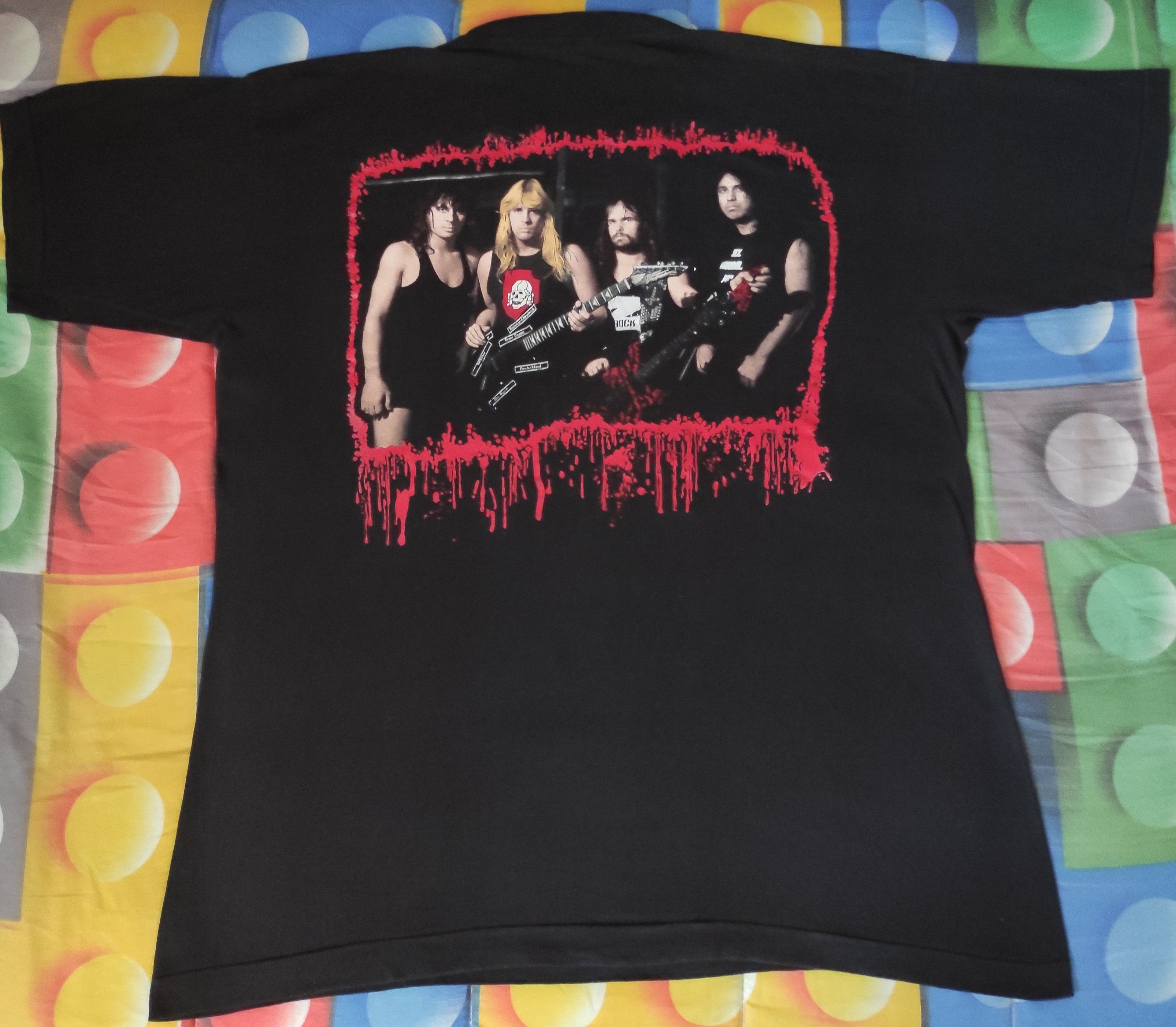 Band Tees Slayer T Shirt Vintage 1990 Grail Size US XL / EU 56 / 4 - 6 Thumbnail